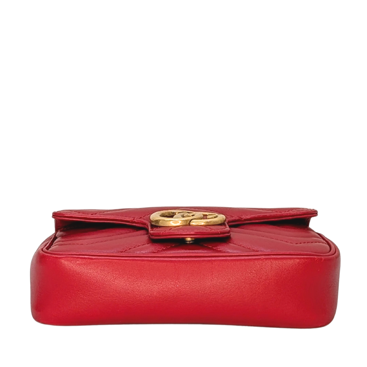 Gucci GG Marmont Mini Shoulder Bag Red
