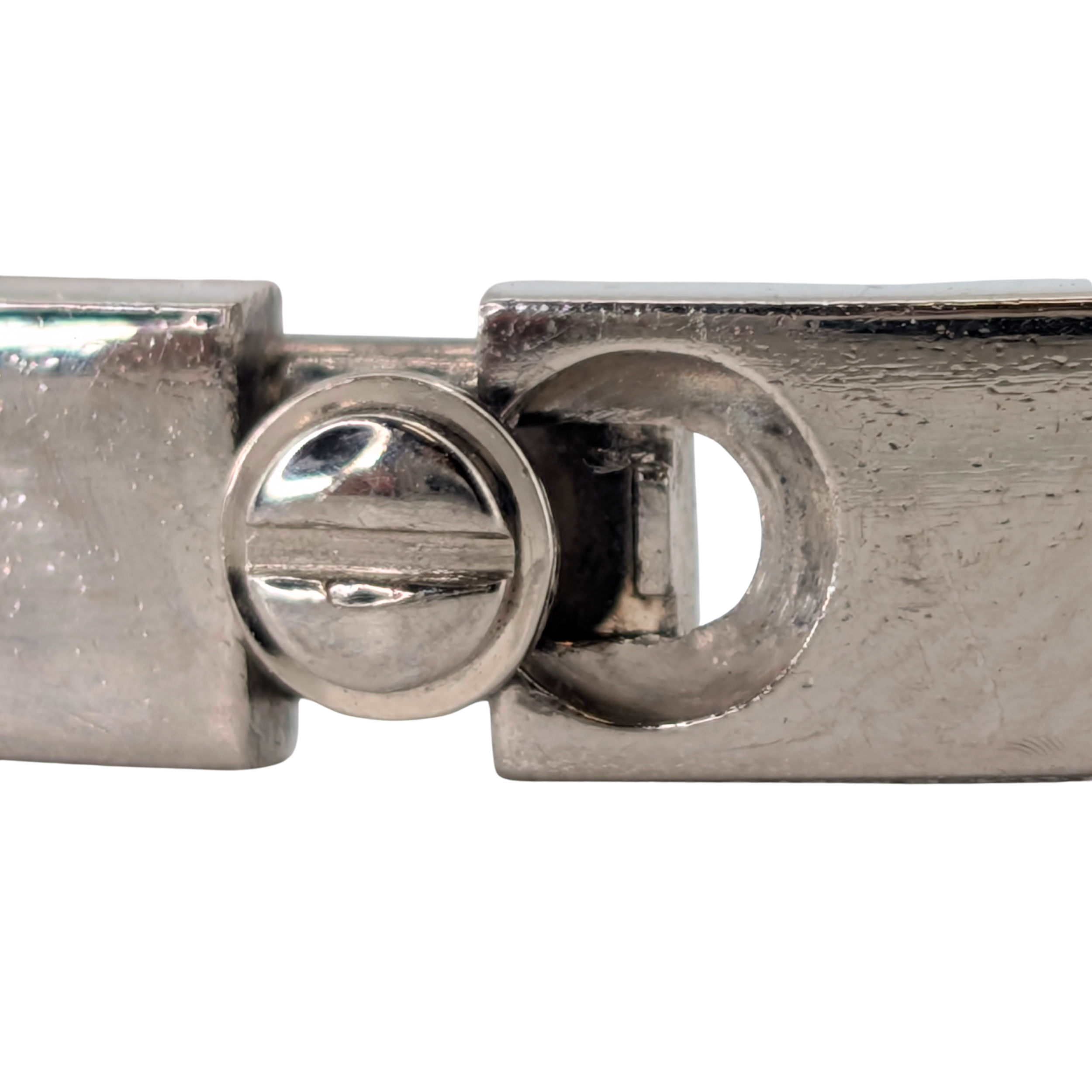 Cartier Love Bracelet Classic Model 18K White Gold Size 20