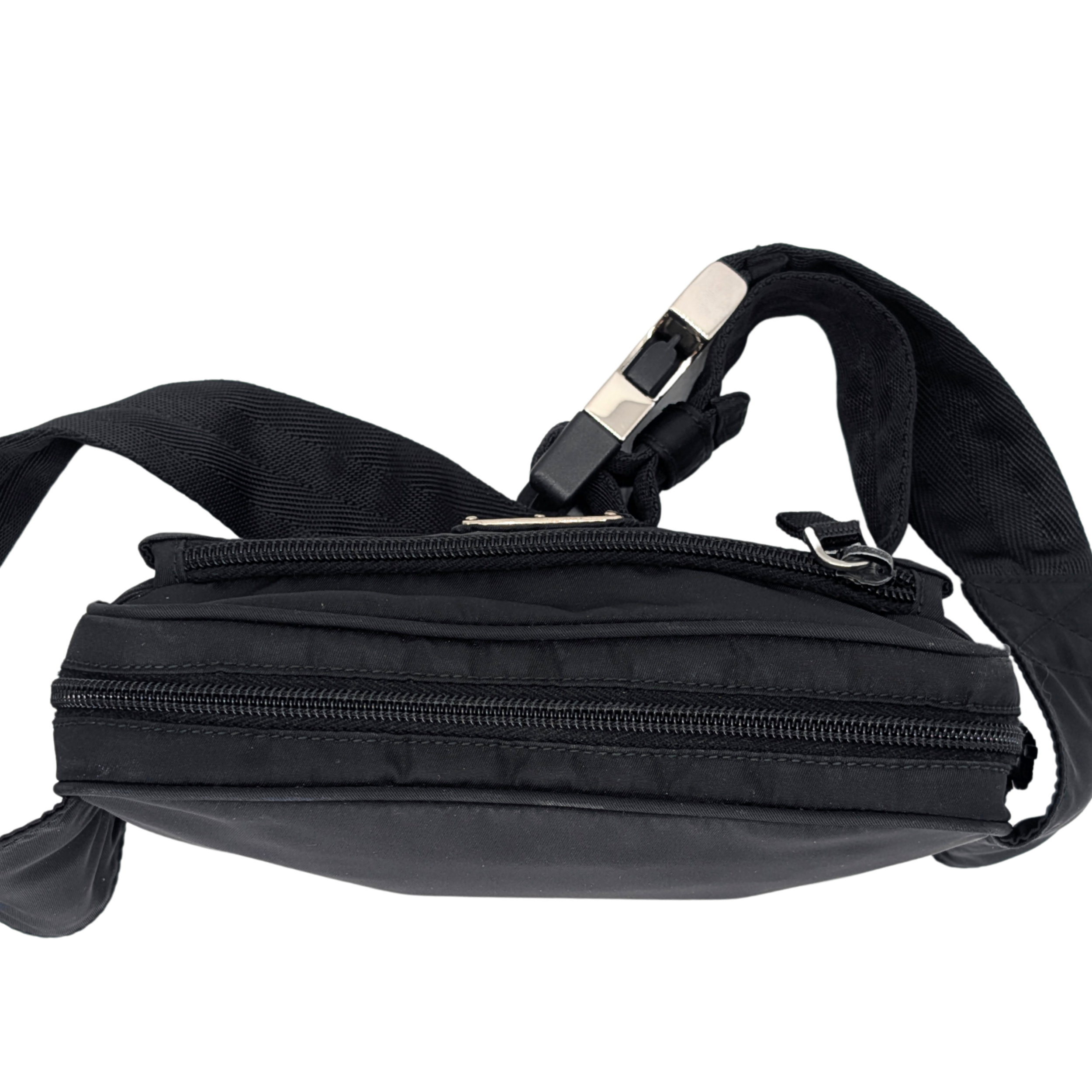 Prada Re-Nylon Belt Bum Bag Black