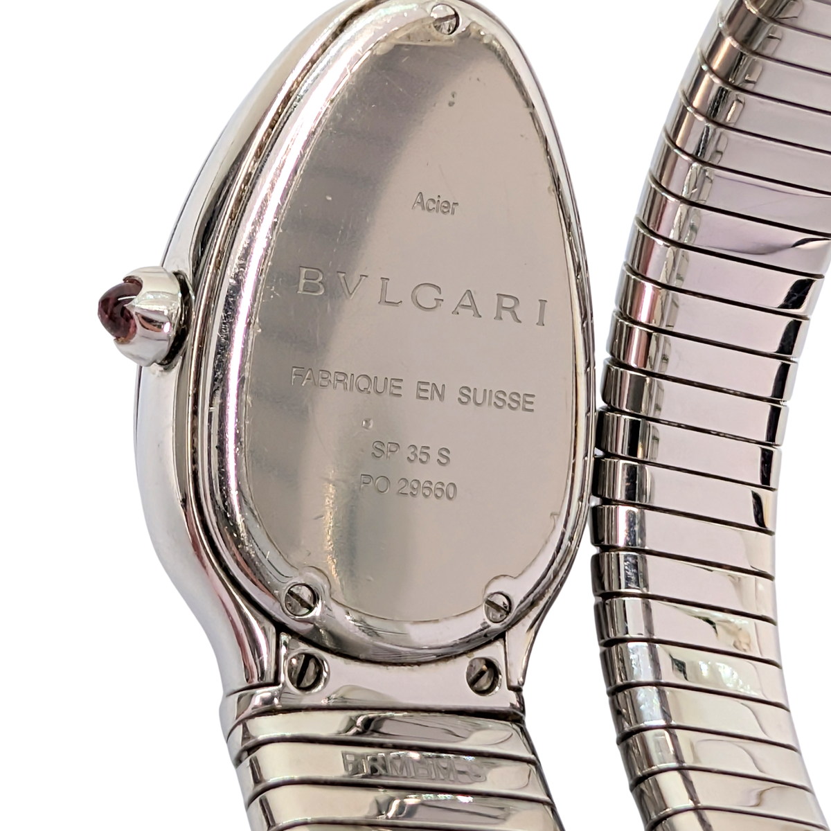 Bvlgari Serpenti Tubogas SP35S Watch Stainless Steel