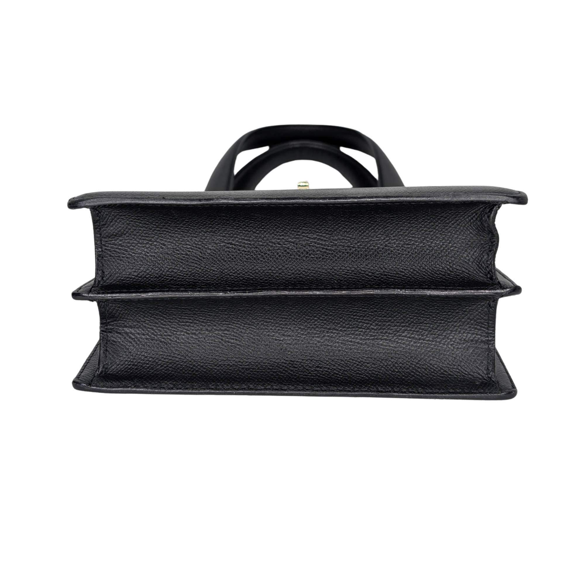 Bvlgari Leather Shoulder Bag Black