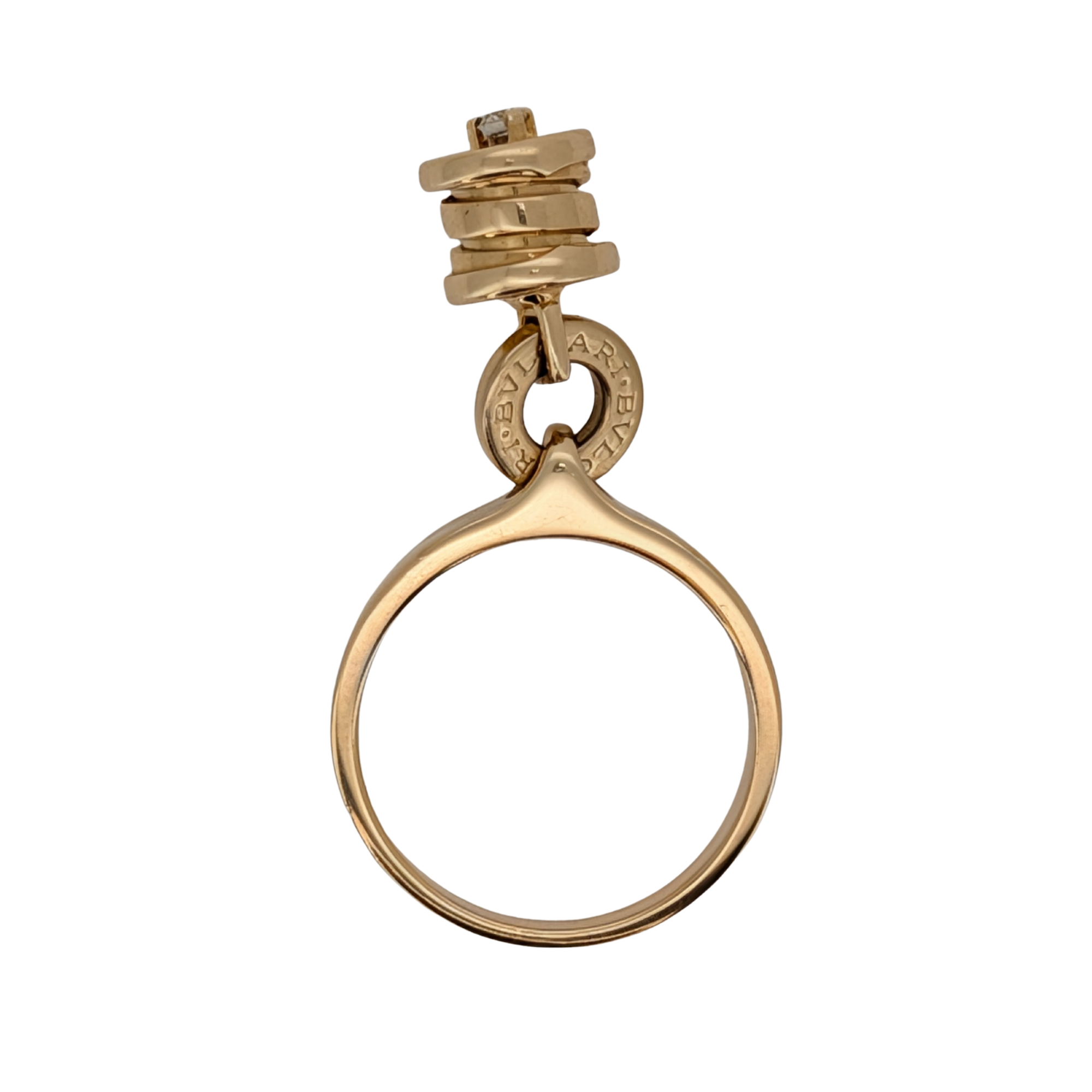 Bvlgari B.zero1 18k Gold Diamond Ring