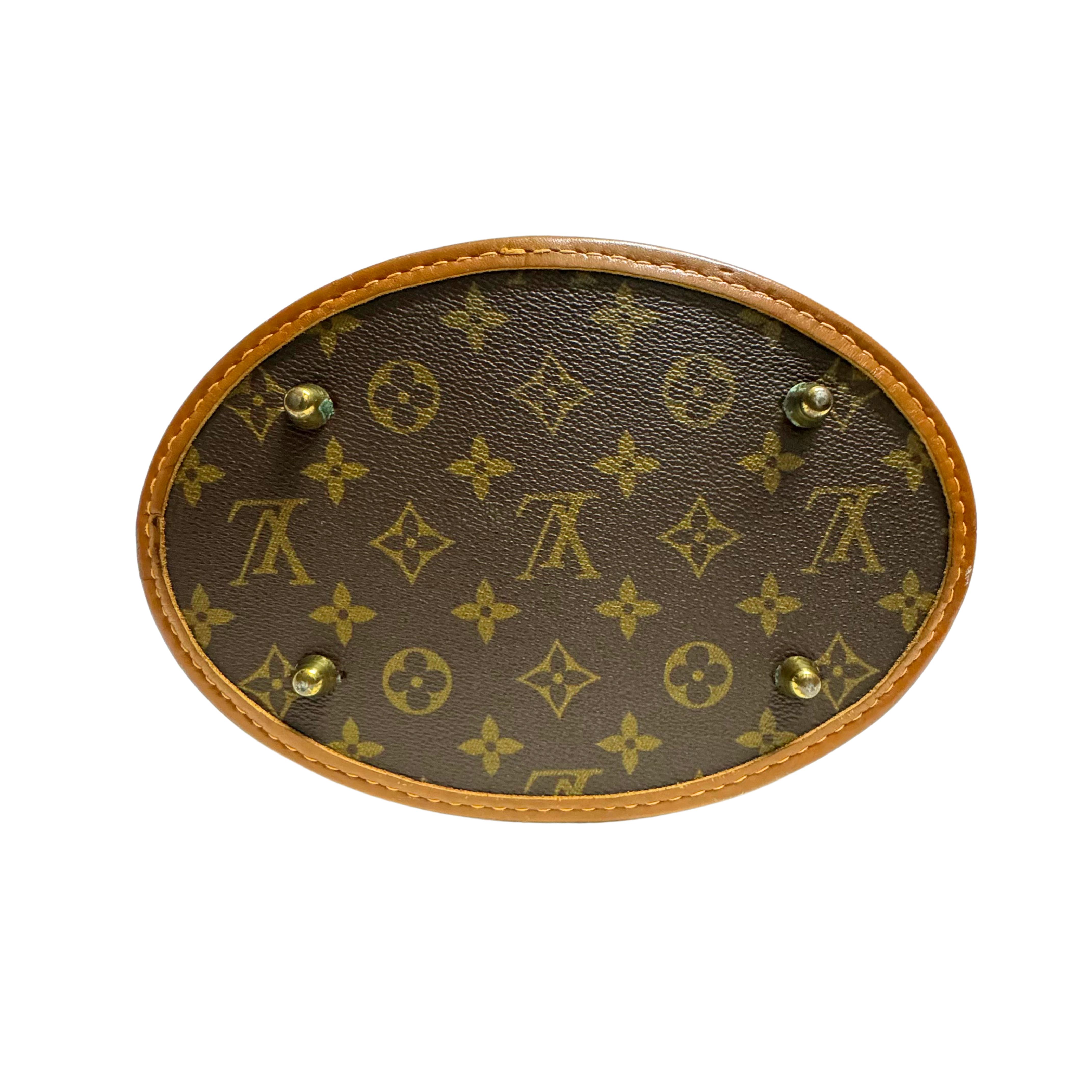 Louis Vuitton French Monogram Company Petit Marais Bucket Bag