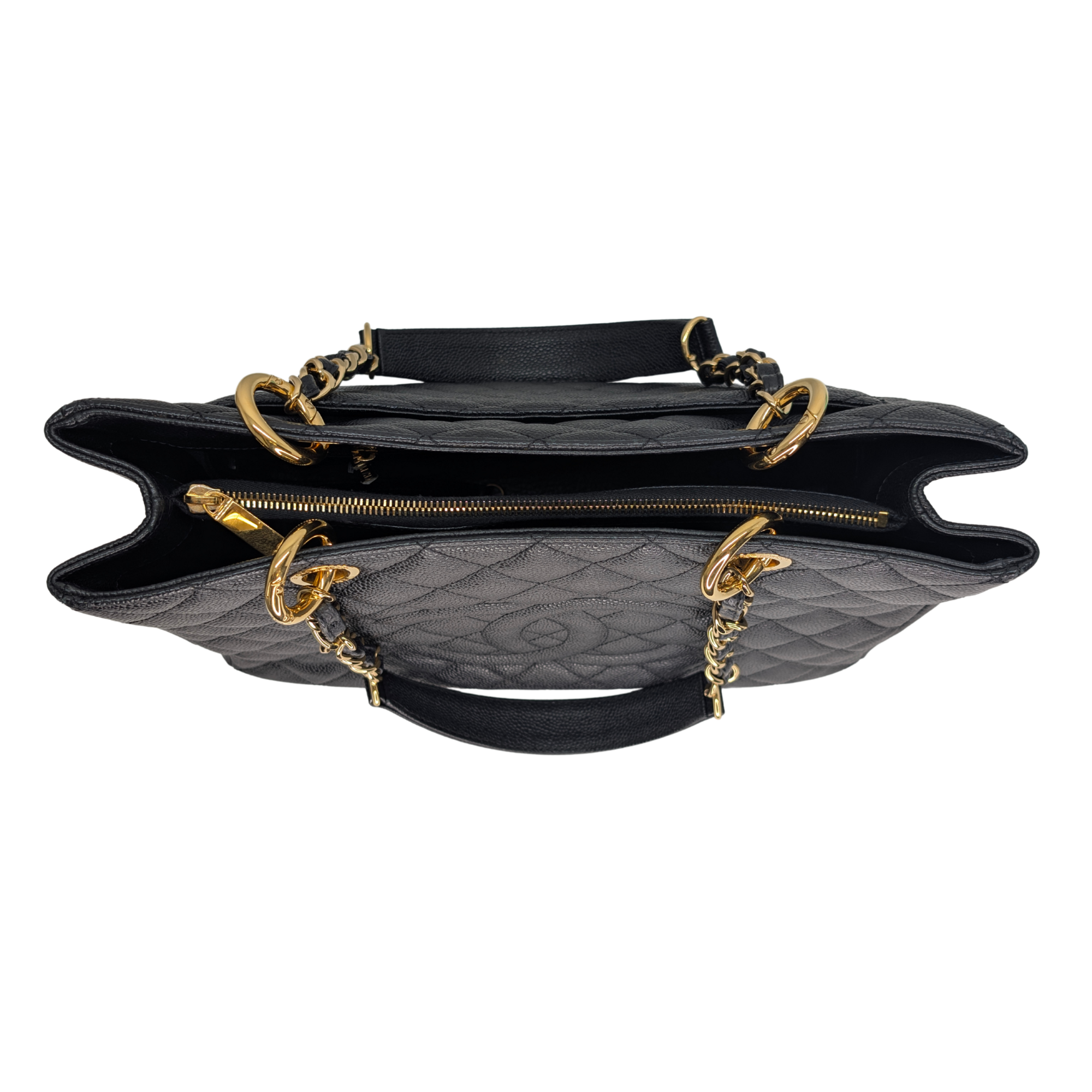 Chanel Grand Shopping Tote Bag Black