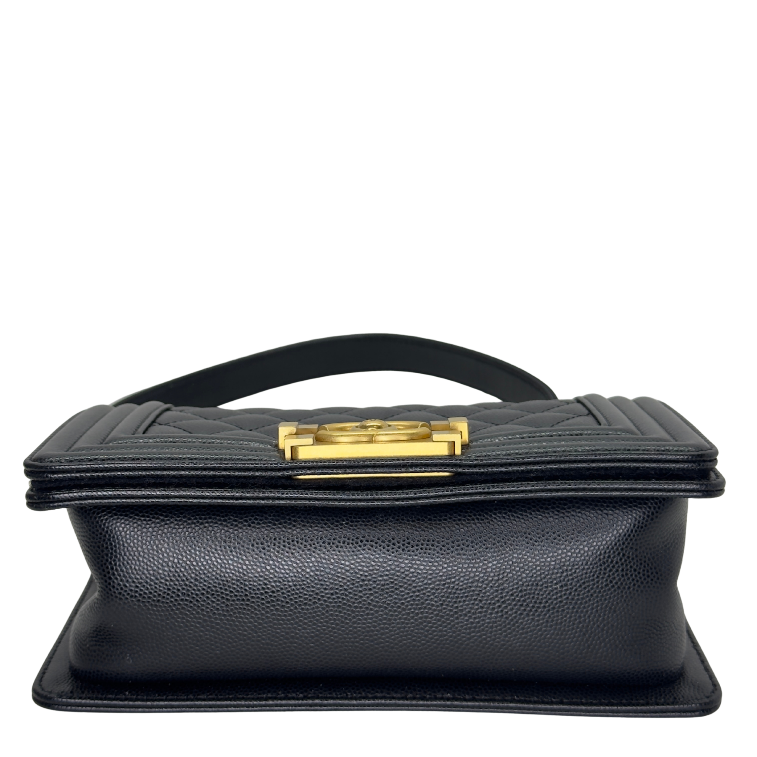 Chanel Smal Boy Bag Caviar Black GHW