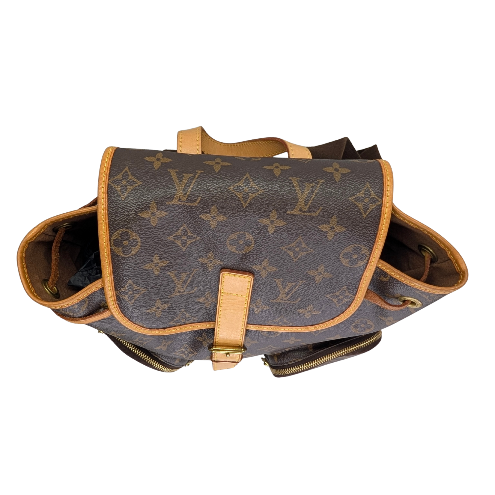 Louis Vuitton Bosphore Monogram Backpack Brown
