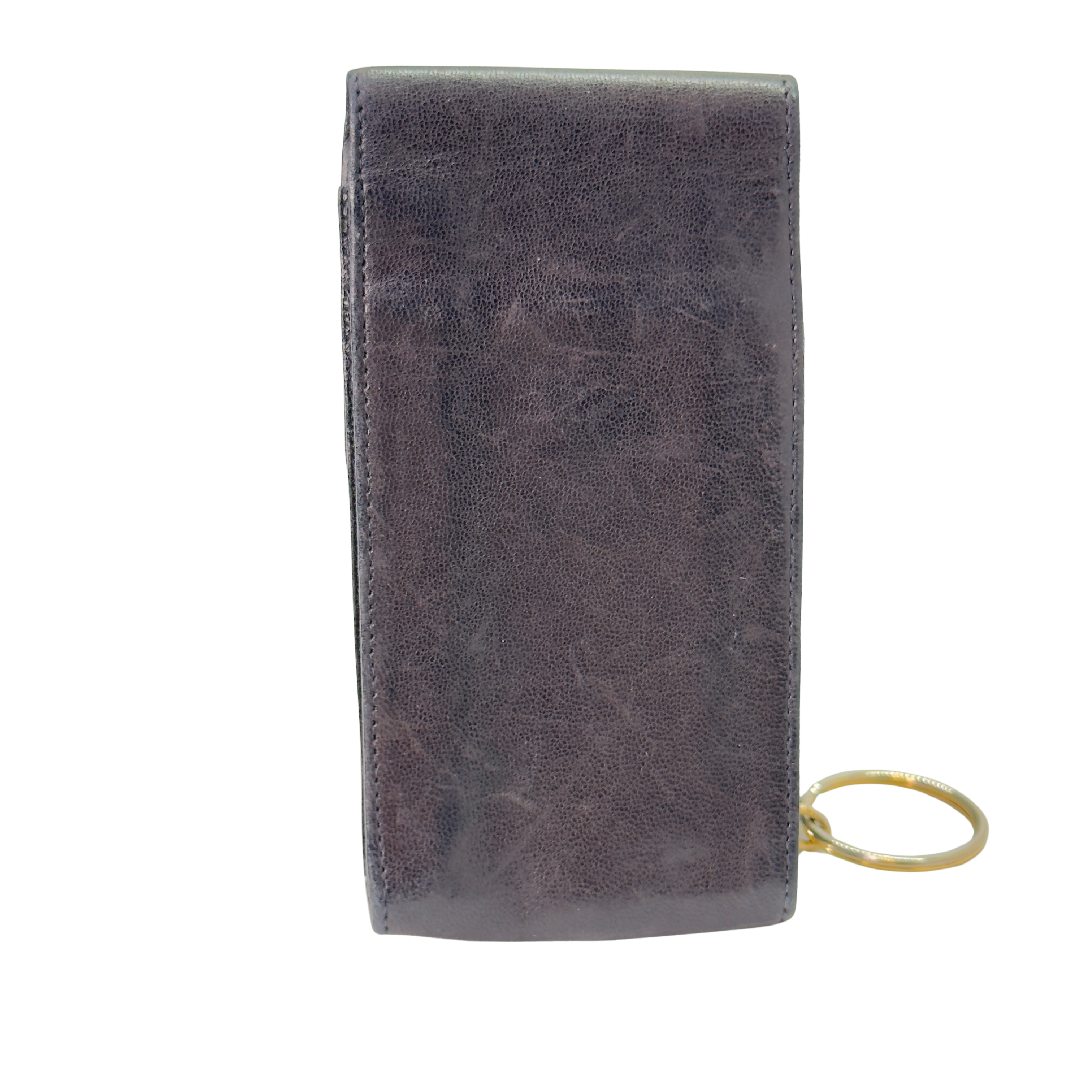 Chanel Cigarette Pouch Leather Black