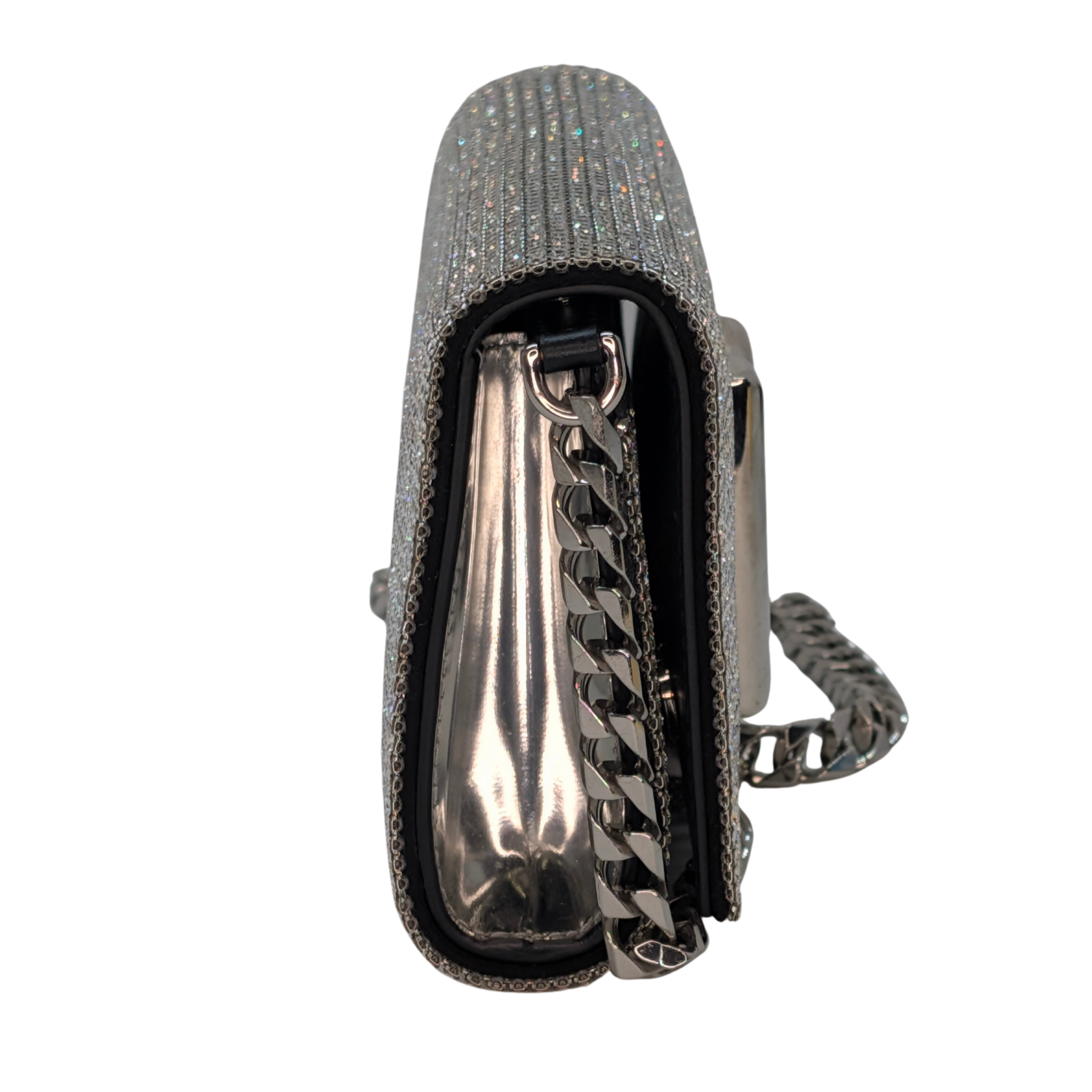 Dolce & Gabbana DG Logo Crystals Embellished Bag