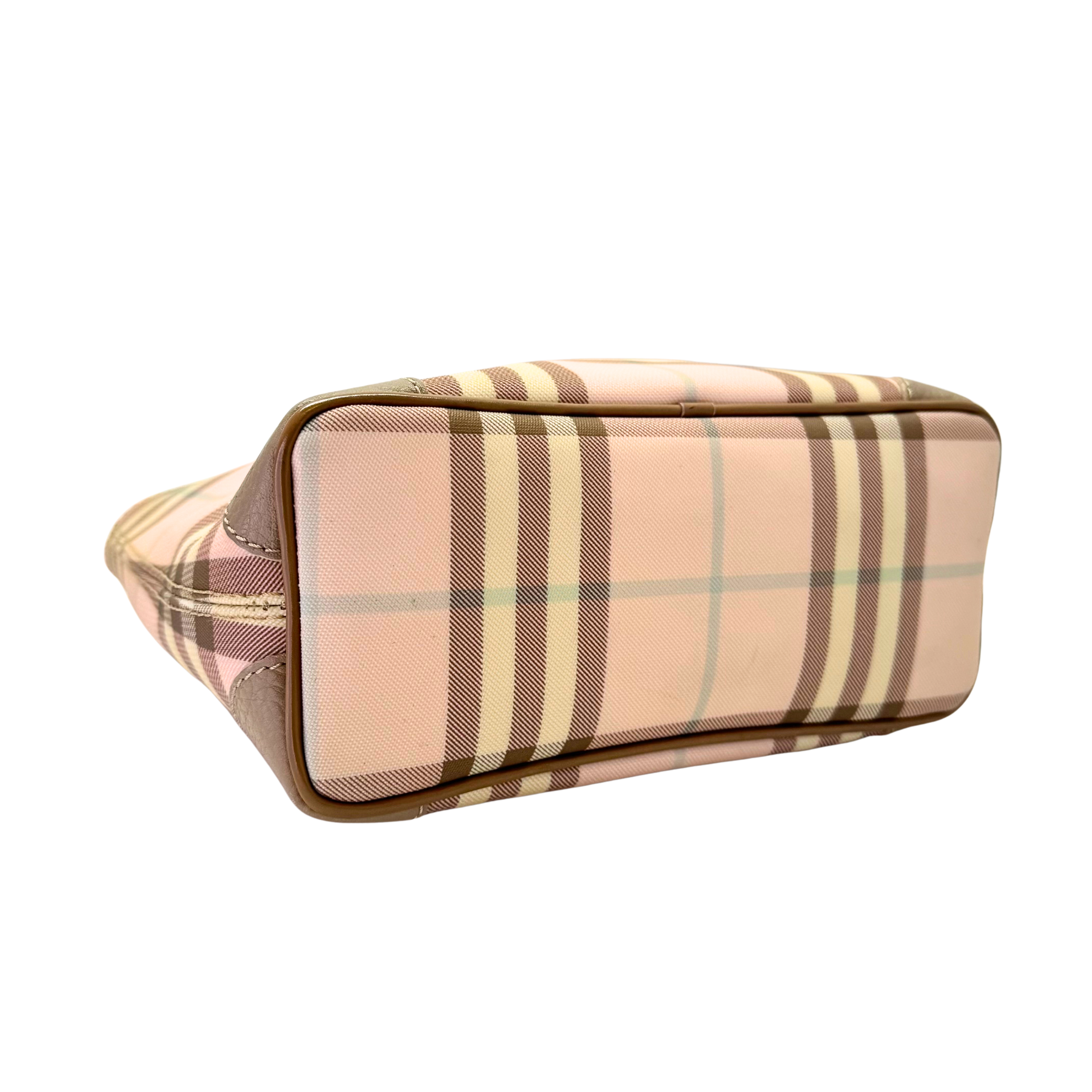 Burberry Nova Check Tote Bag Pink