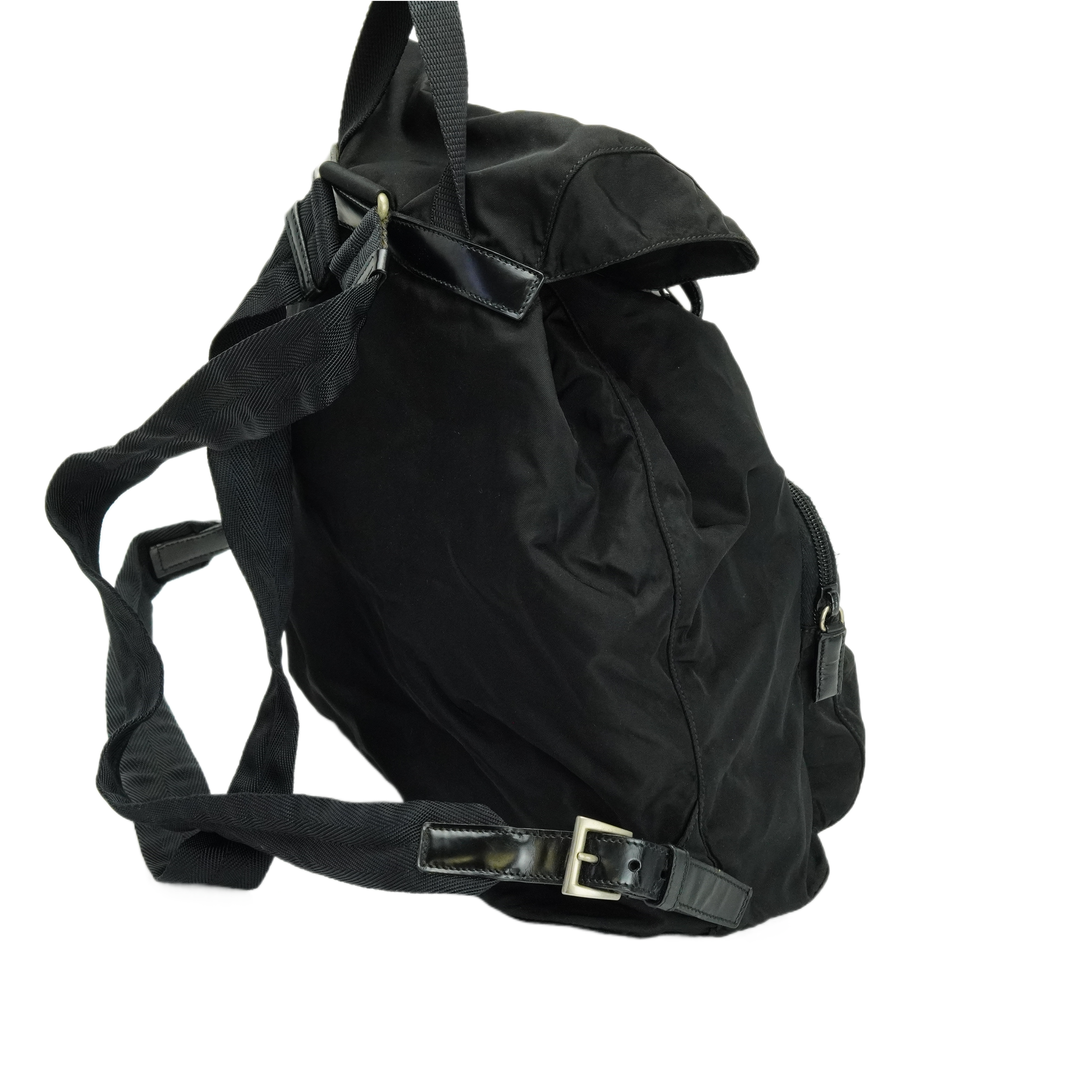 Prada Nylon Black Backpack Rucksack