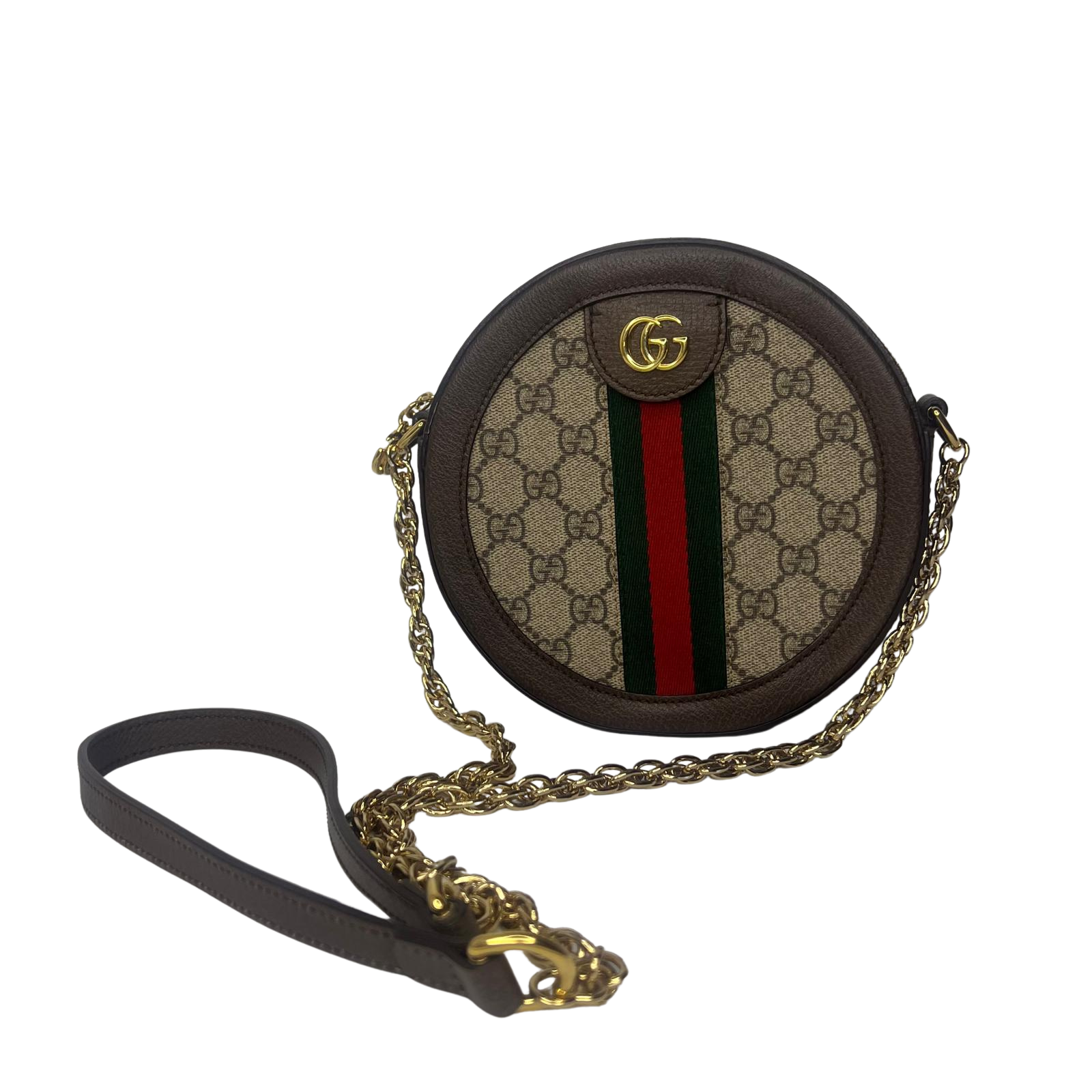Gucci Ophidia GG Round Shoulder Bag – GG Supreme Canvas