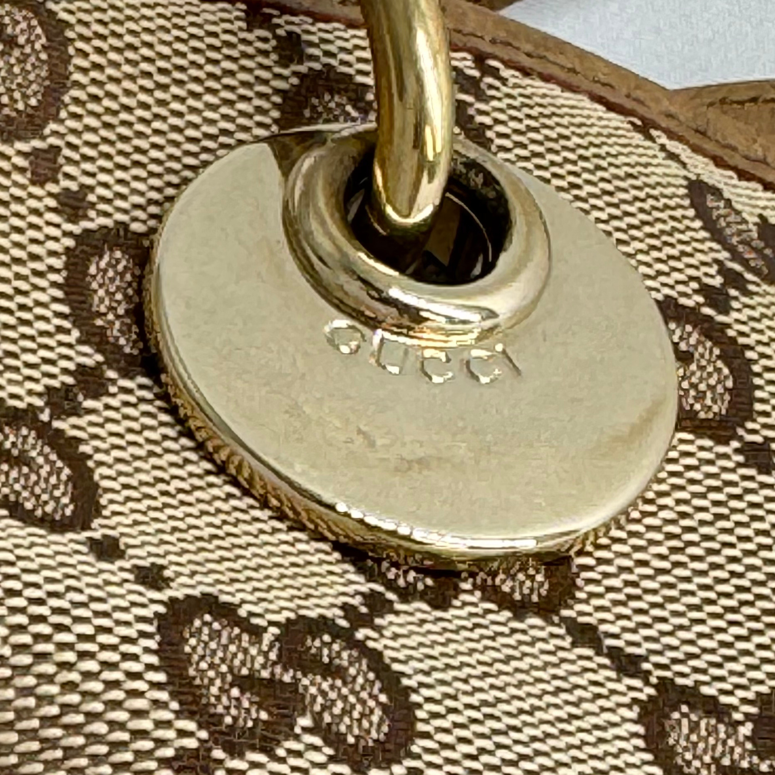 Gucci GG Canvas Tote Bag Brown