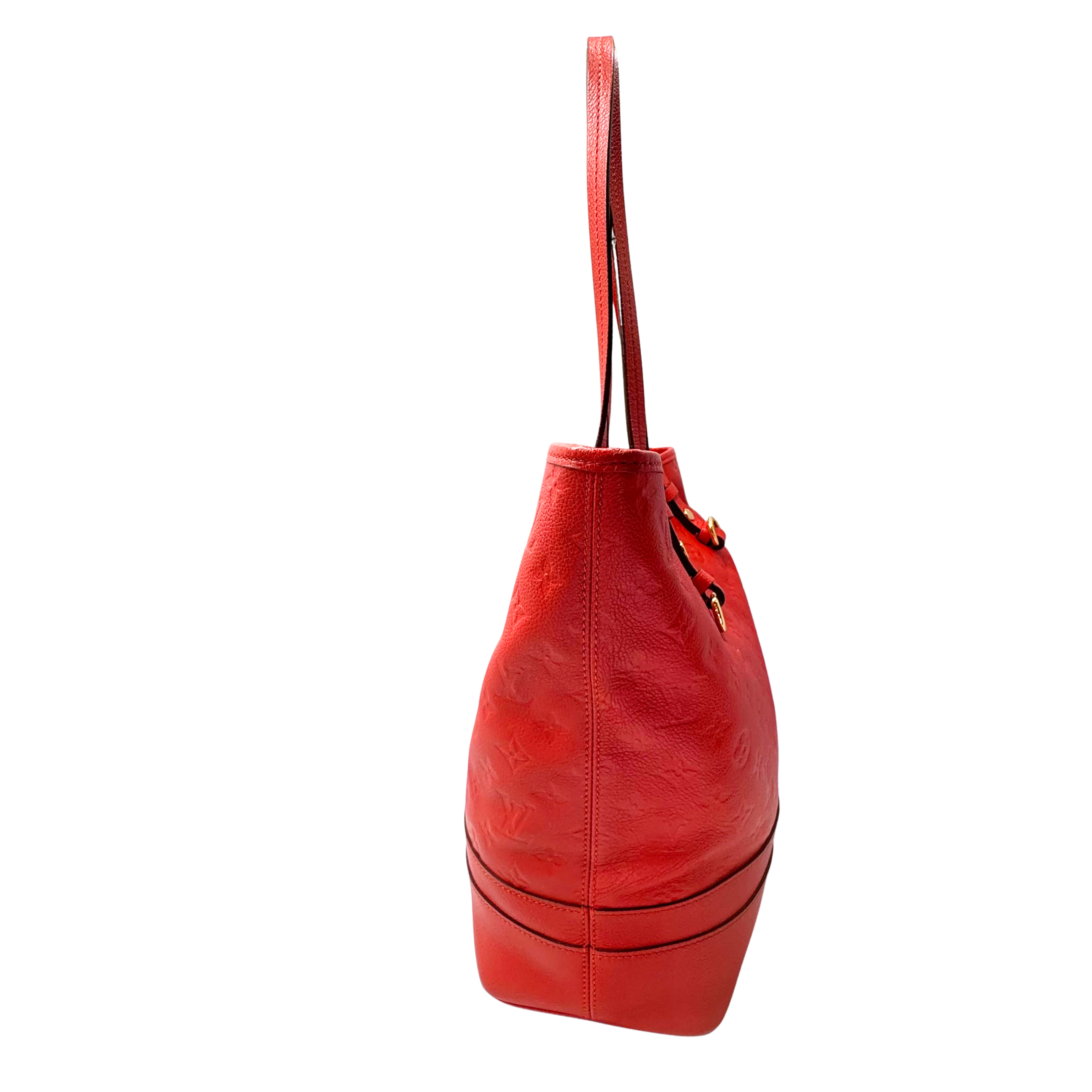Louis Vuitton Empreinte Citadine Tote Bag Leather Red