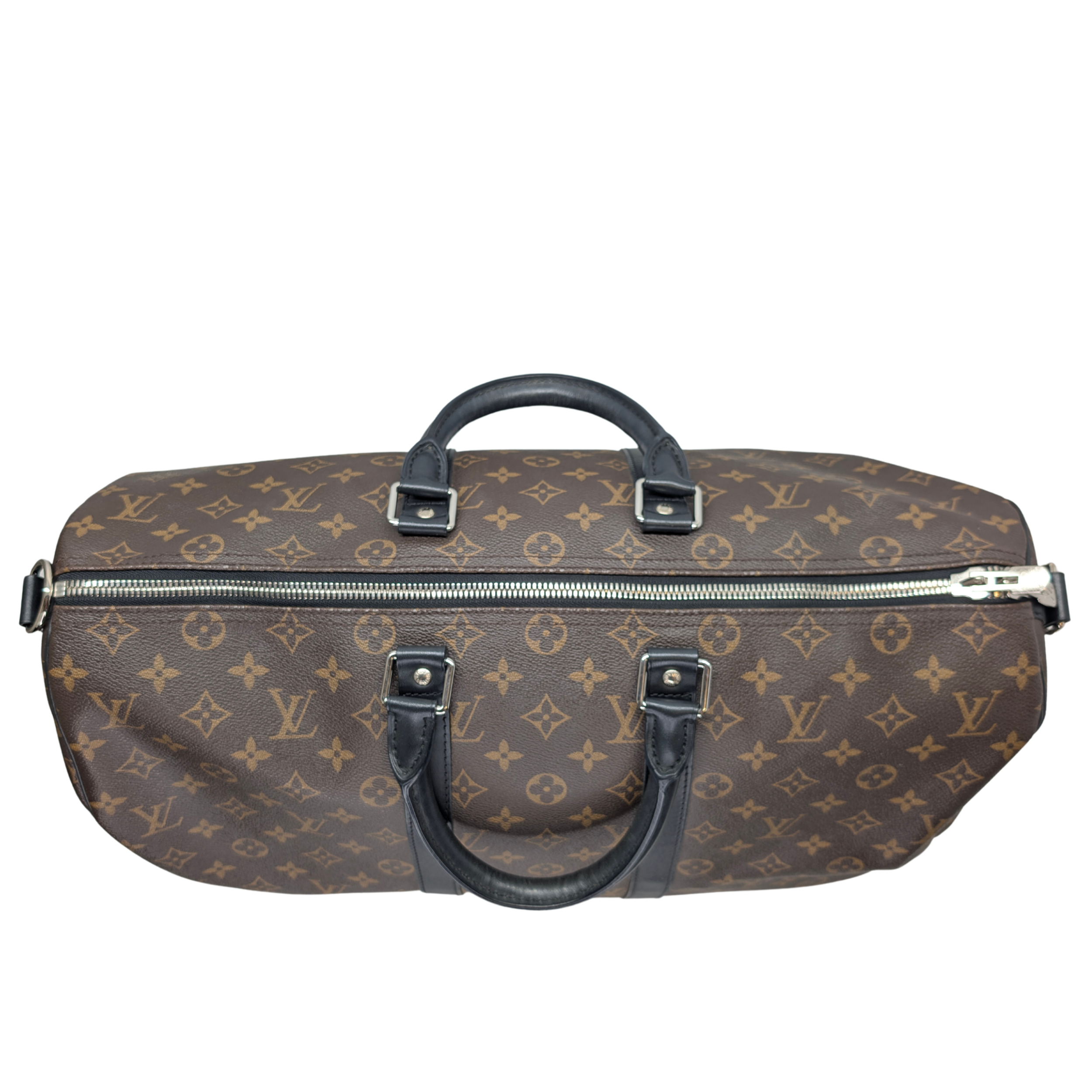 Louis Vuitton Keepall Bandoulière 45 Monogram Macassar Canvas