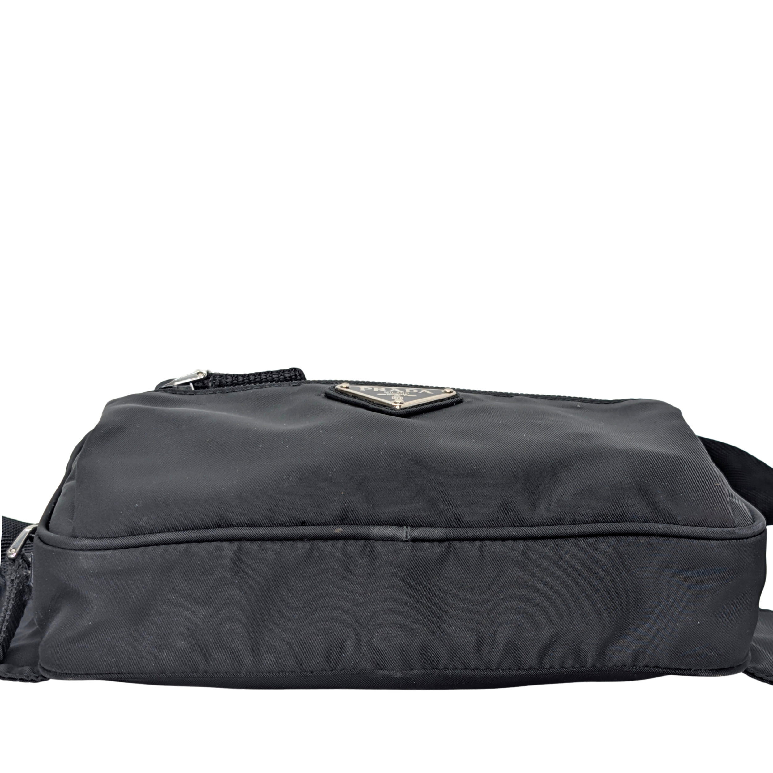 Prada Re-Nylon Belt Bum Bag Black