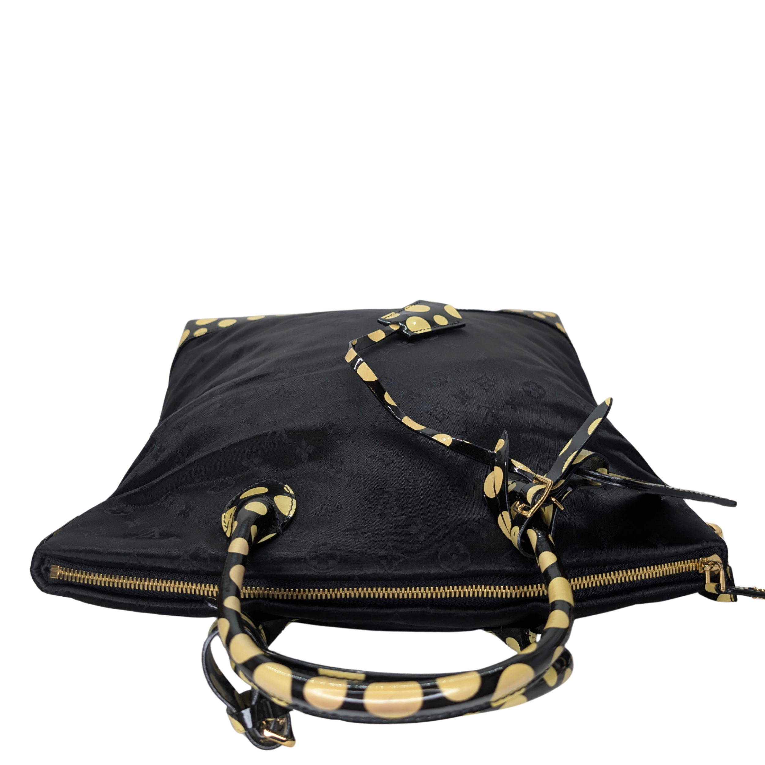 Louis Vuitton X Yayoi Kusama Monogram Nylon Infinity Dots Lockit Bag MM