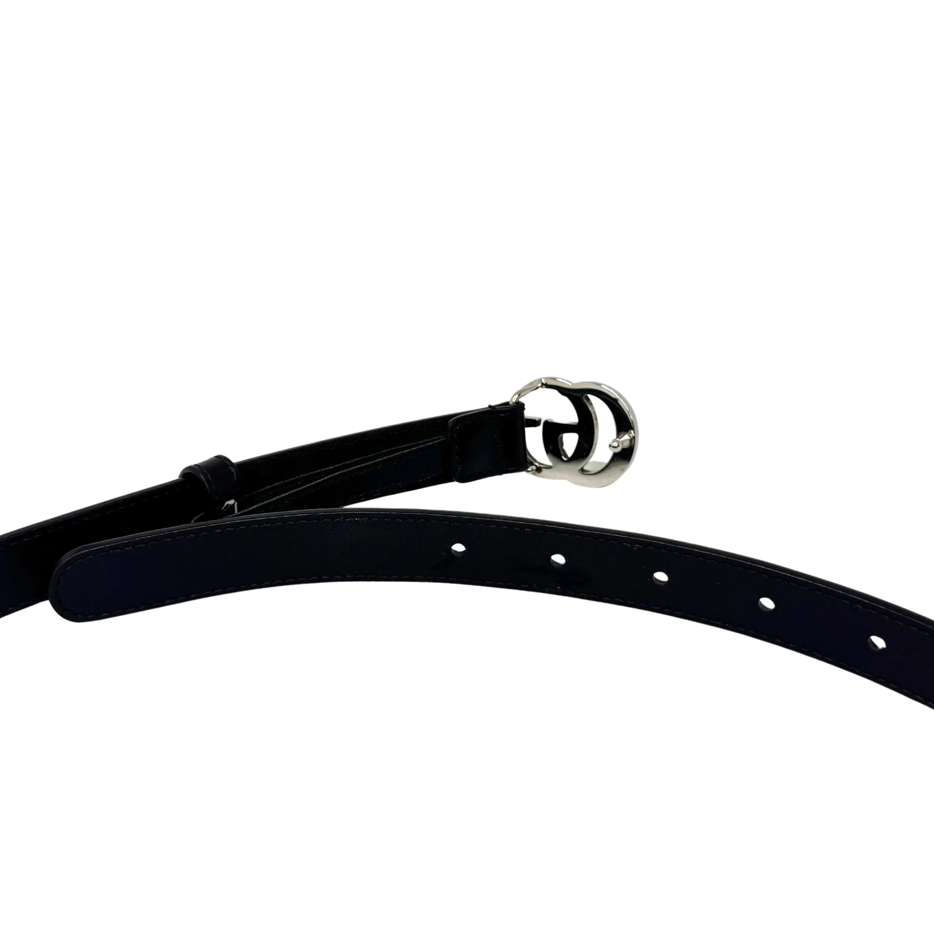 Gucci GG Marmont Thin Belt Black 90