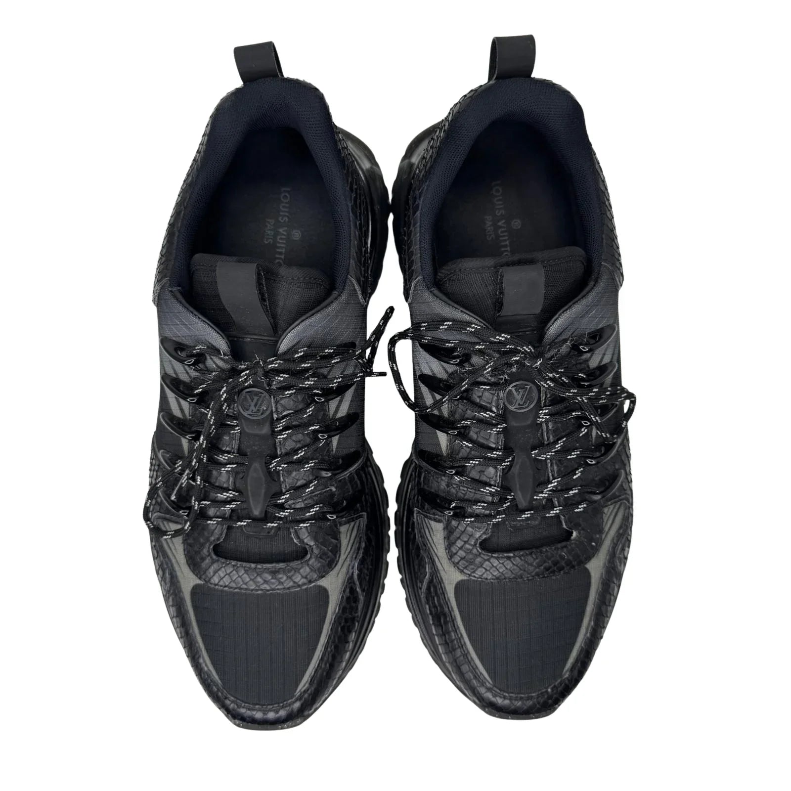 Louis Vuitton Run Away Pulse Sneakers Black - Lost Designer