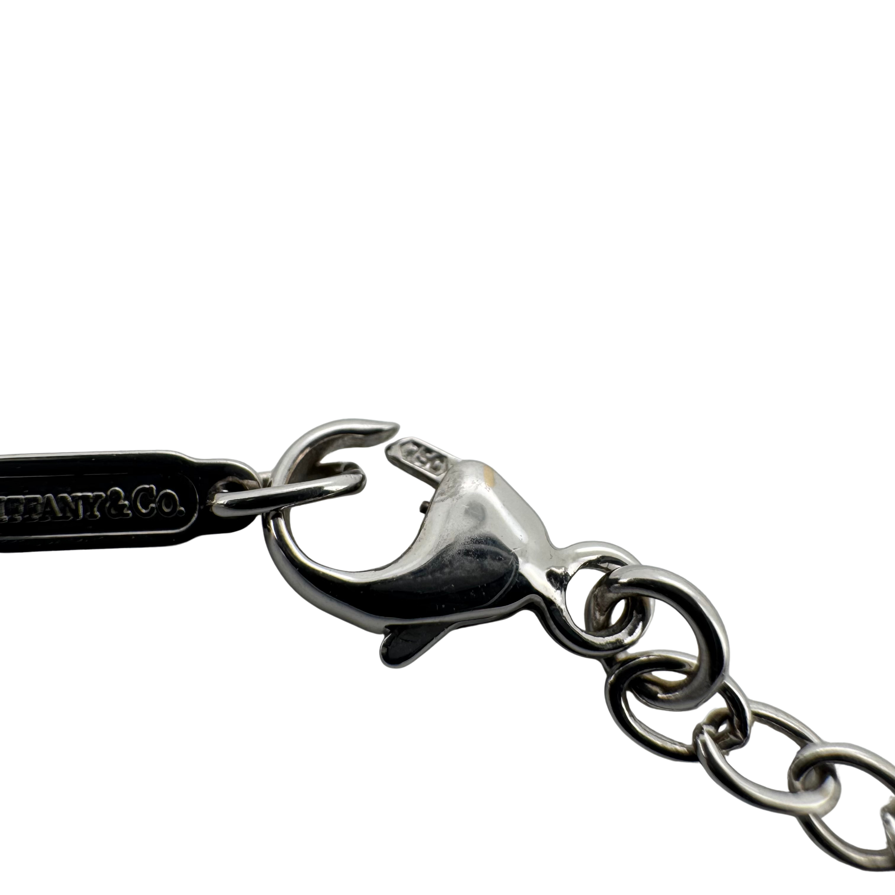 Tiffany & Co Dragon Fly Diamond .07ct Necklace 18k White Gold - Lost Designer