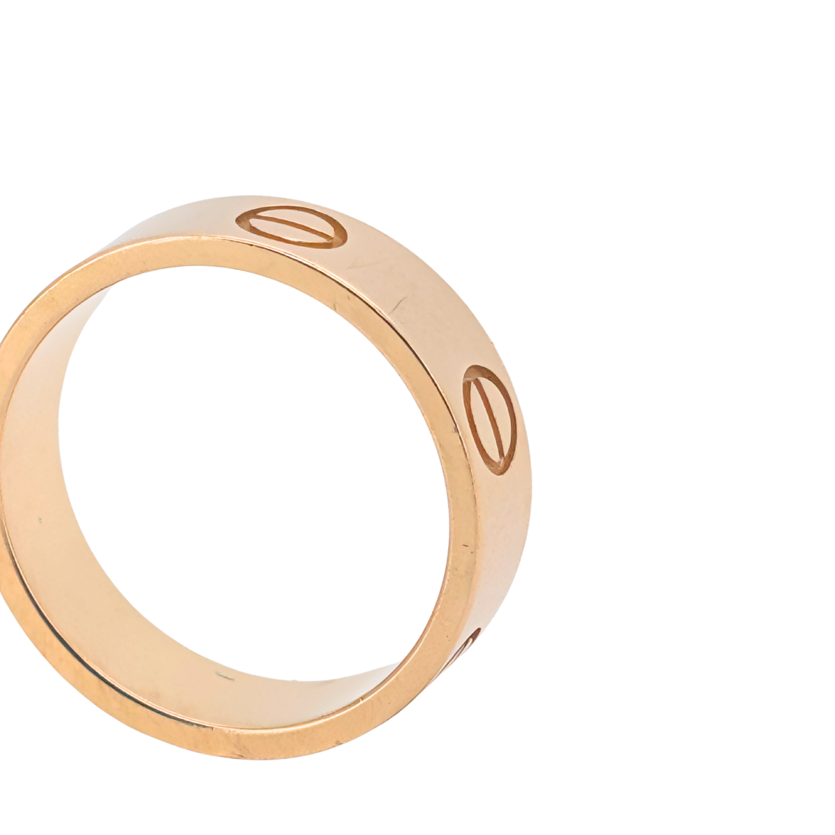 Cartier Love Ring Classic Model 18k Gold Size 53