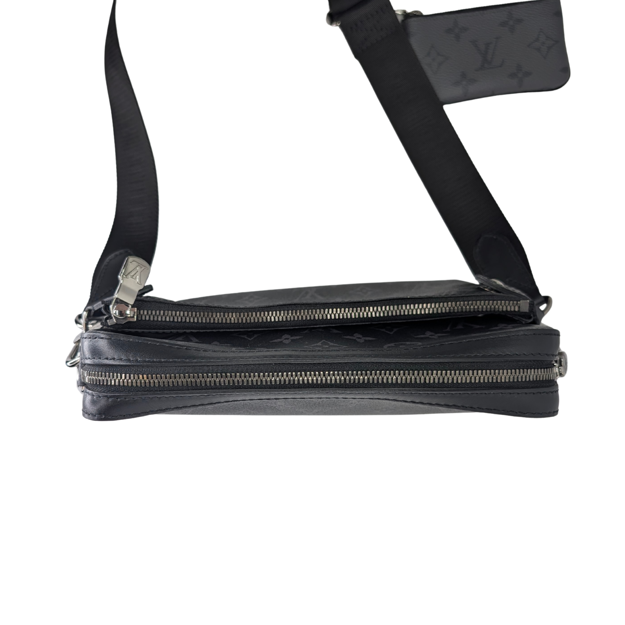 Louis Vuitton Trio Messenger Monogram Bag Black