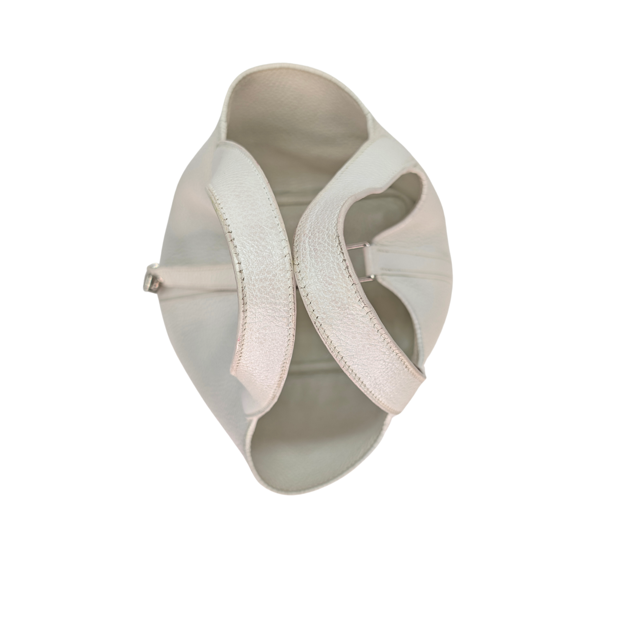 Hermès Picotin Lock PM 18 Bag Stamp J Beton/White