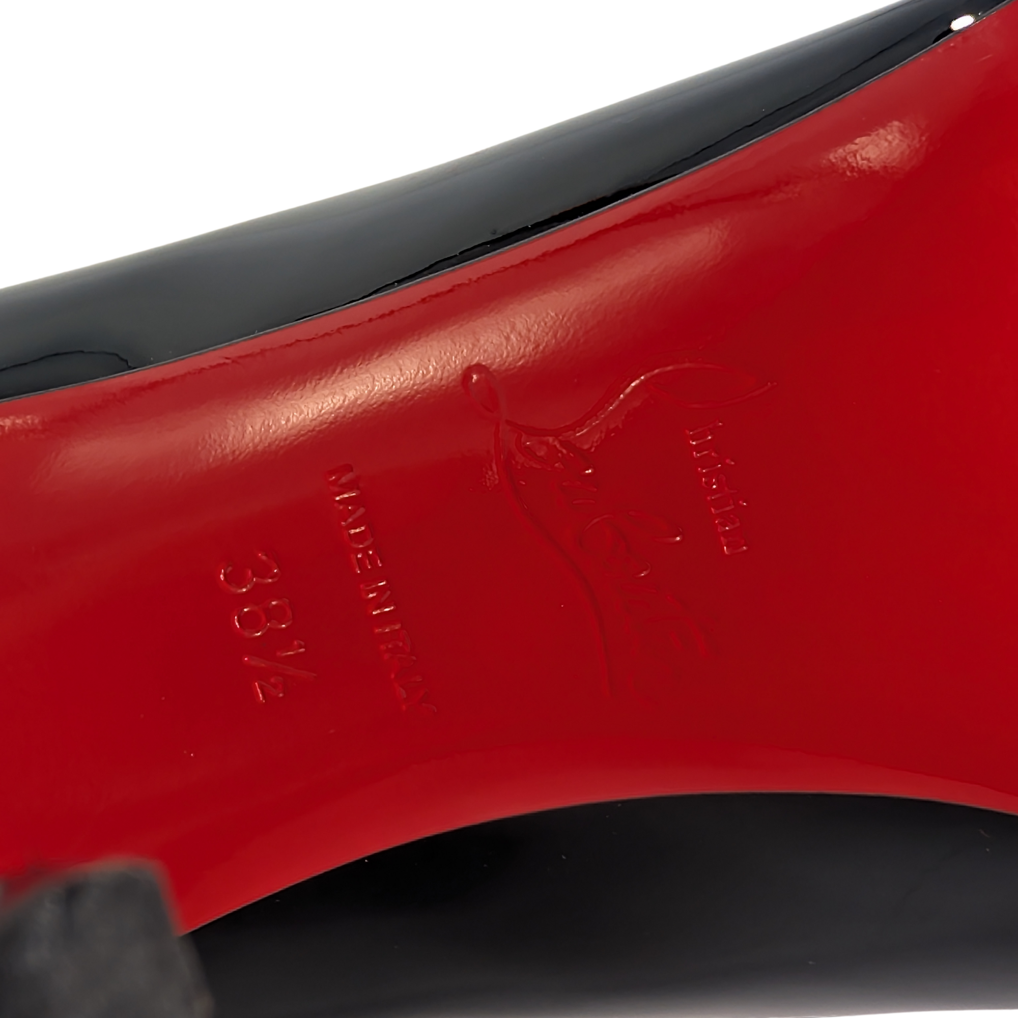 Christian Louboutin Kate 100 Heels Black 38½