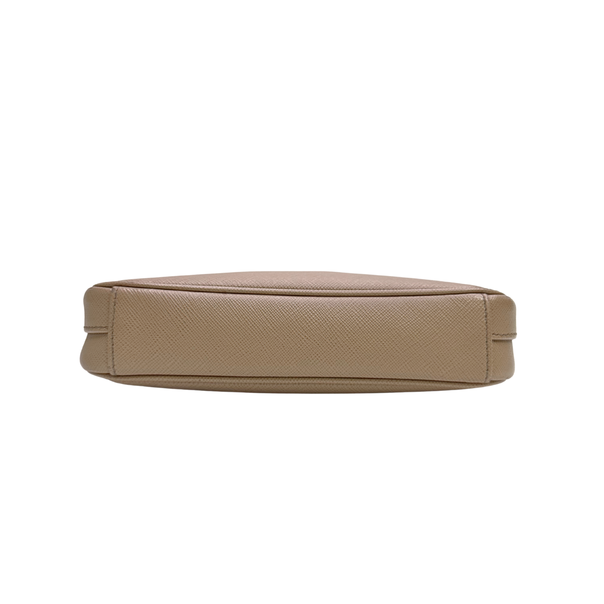 Prada Re-edition Crossbody Bag Leather Beige