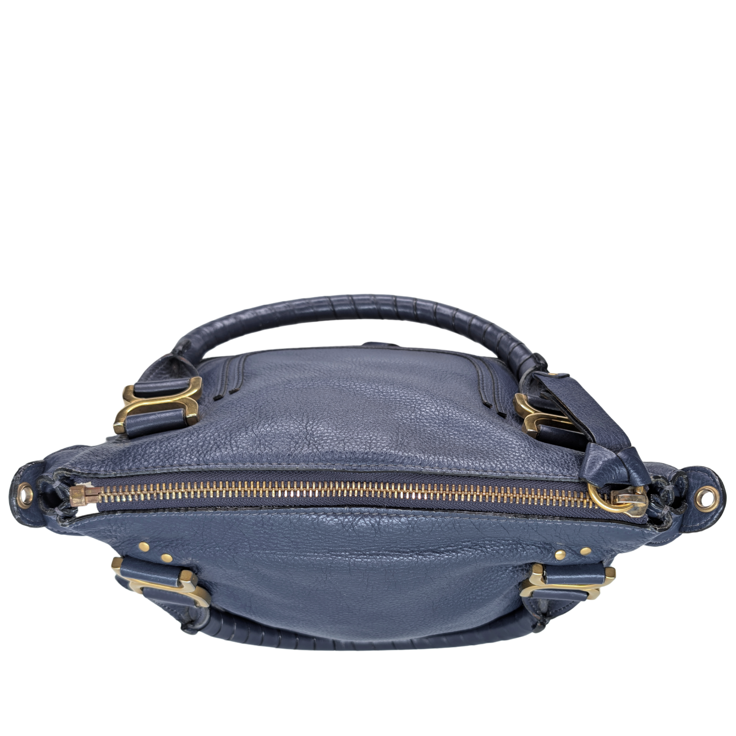Chloe Marcie Messenger Bag Navy Blue