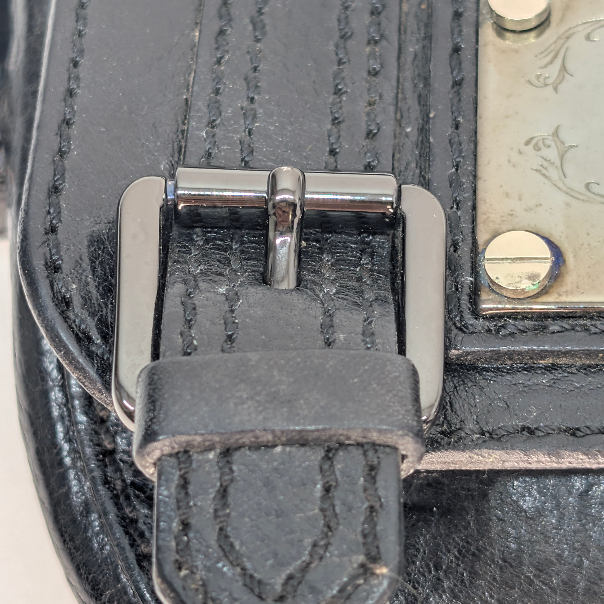 Burberry Mini Leather Crossbody Bag Black