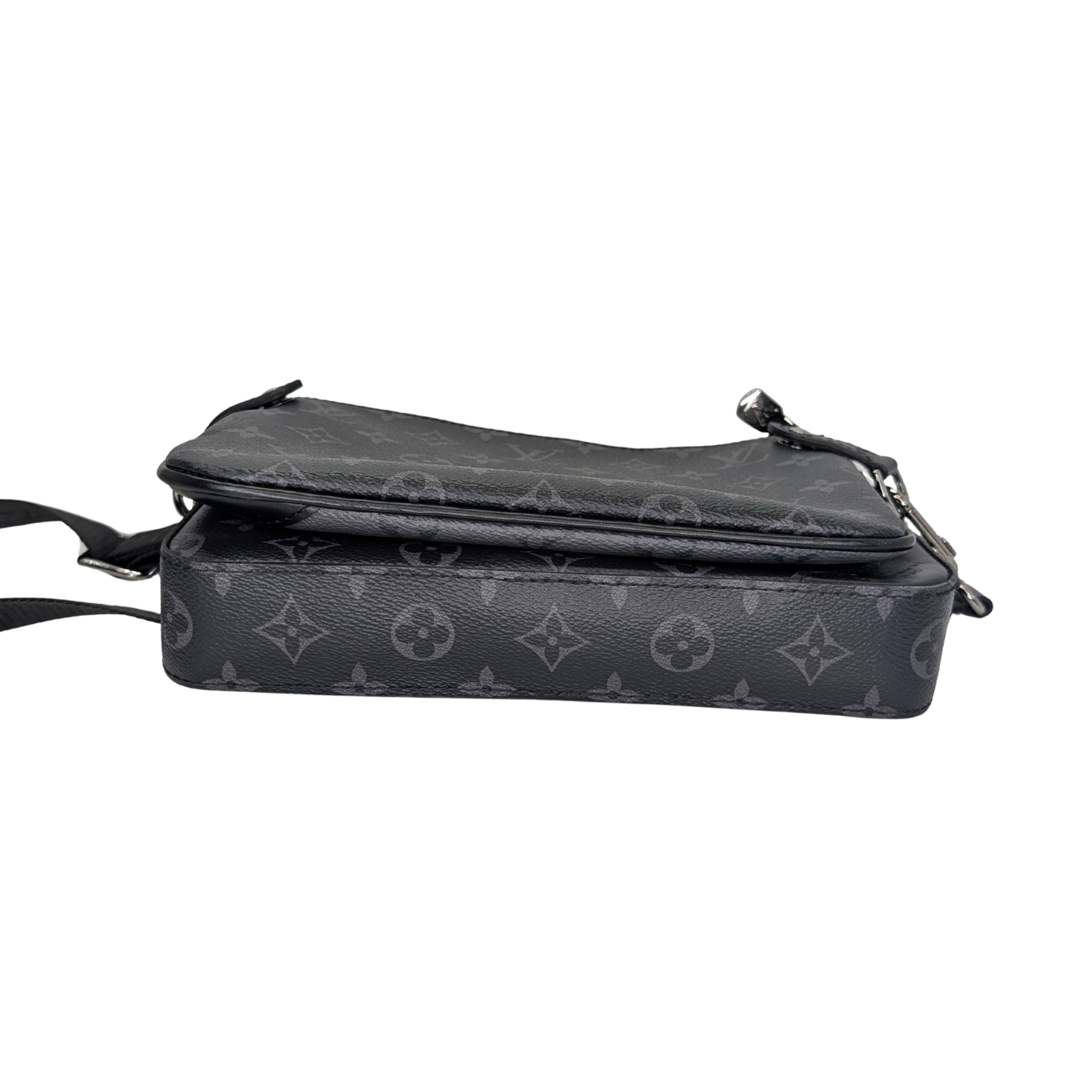 Louis Vuitton Trio Messenger Monogram Bag Black