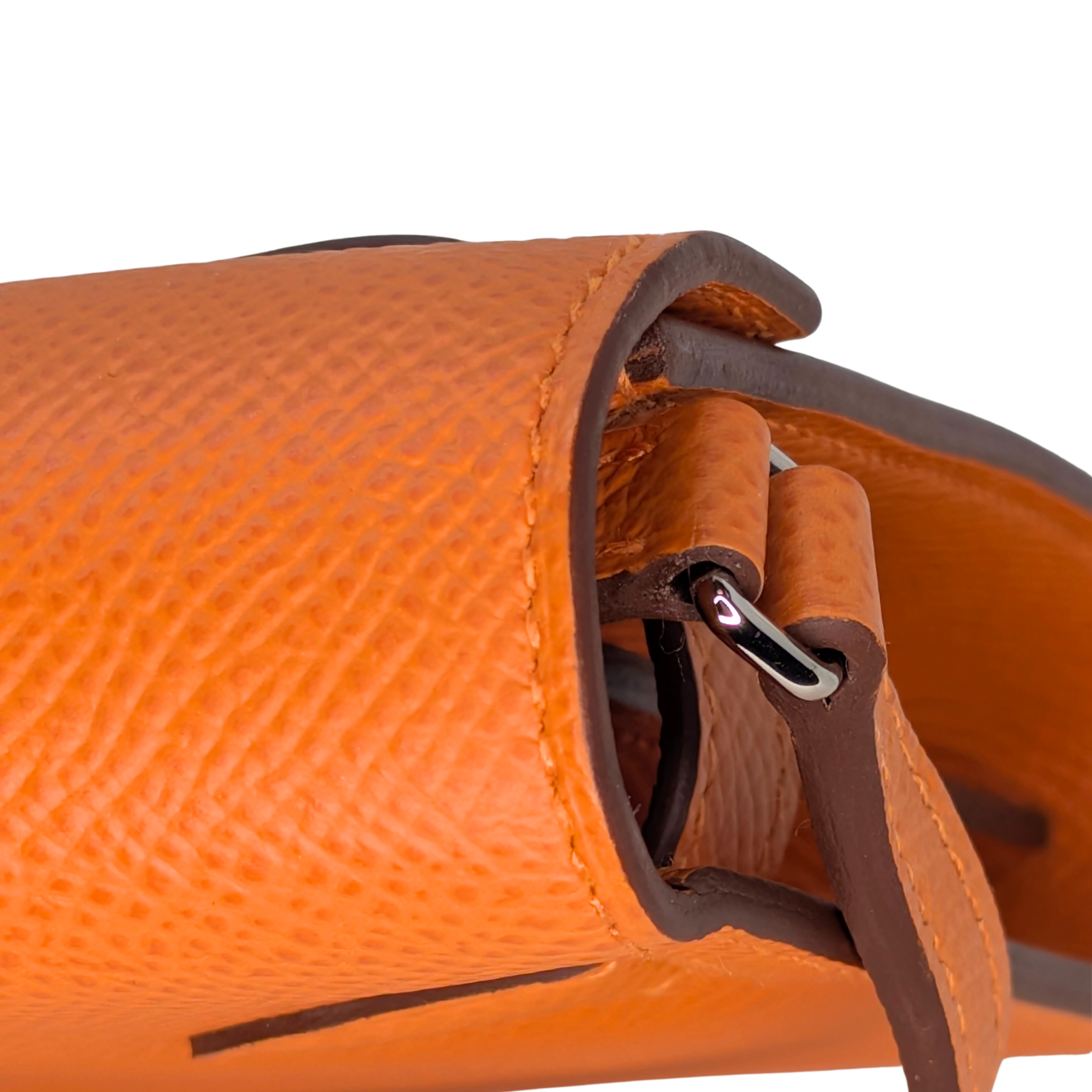 Hermes Portefeuille Kelly Sac To Go Veau Epsom B Stamp