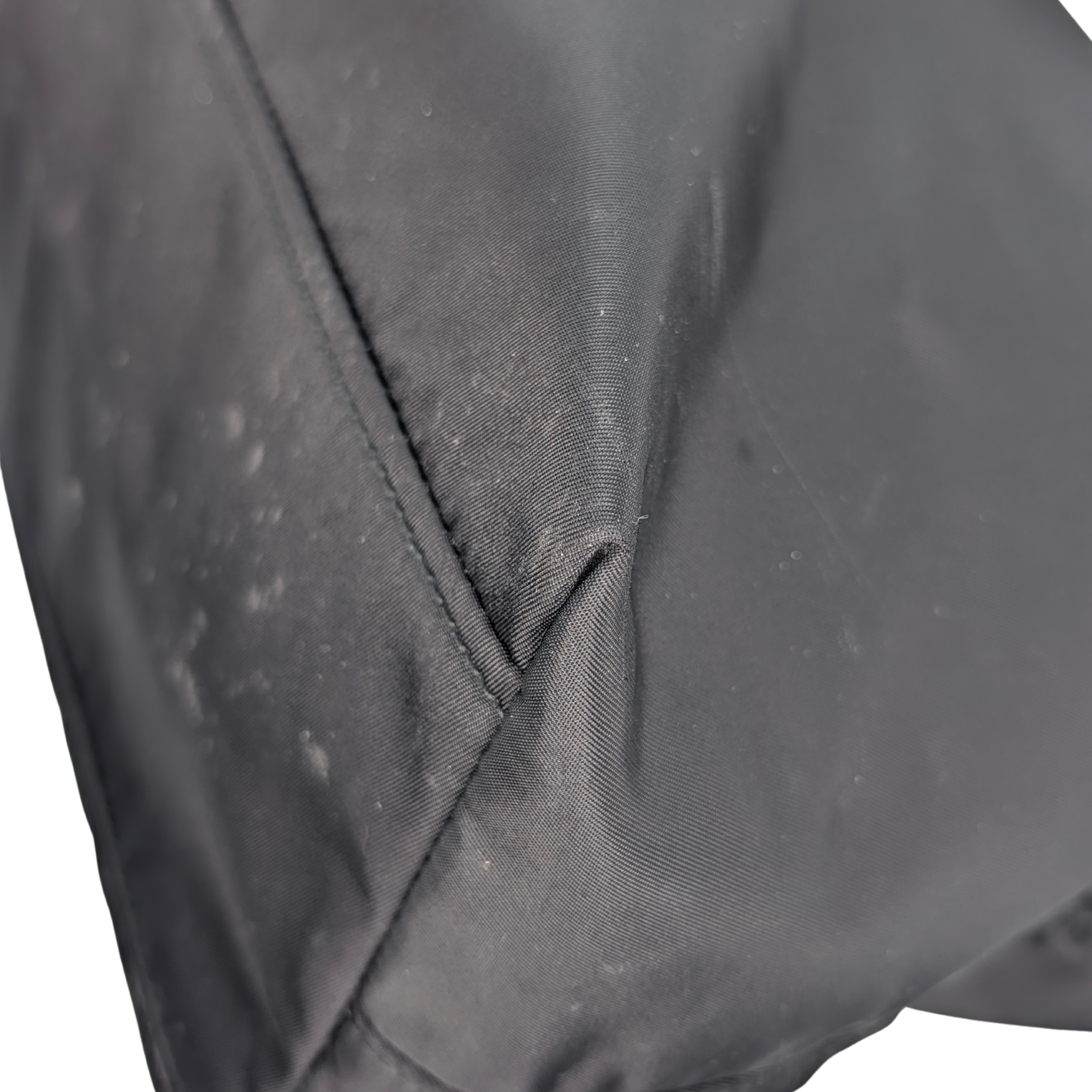 Prada Navy Re-Nylon Embroidered Logo Tote Bag