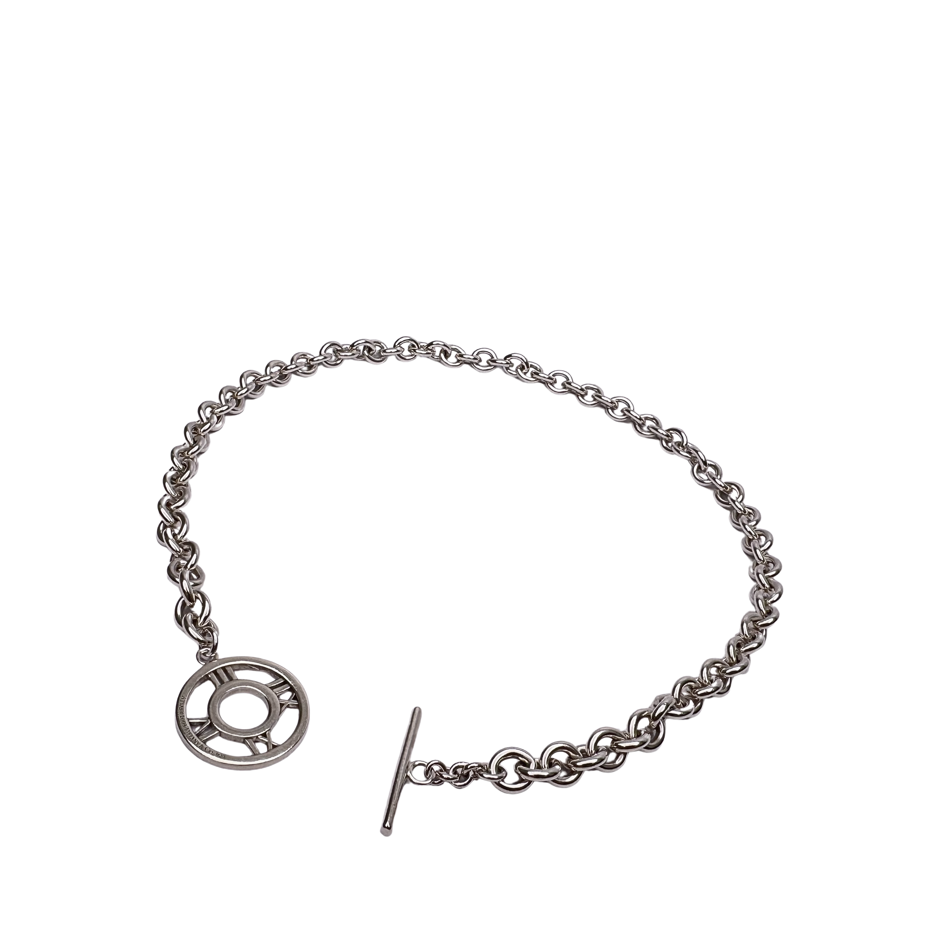 Tiffany & Co Atlas Necklace Silver