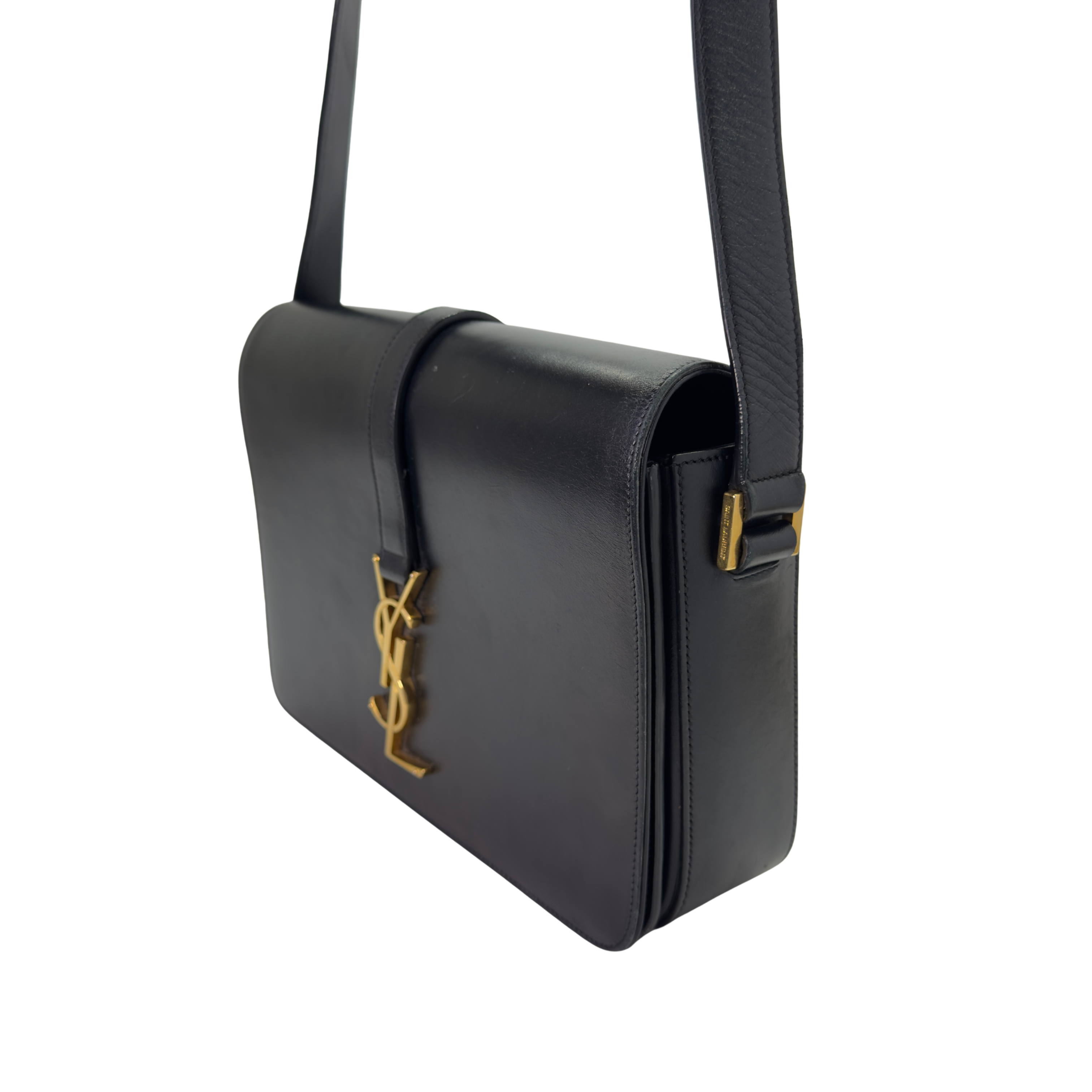 Saint Laurent Medium Classic Monogram Universite Bag Black
