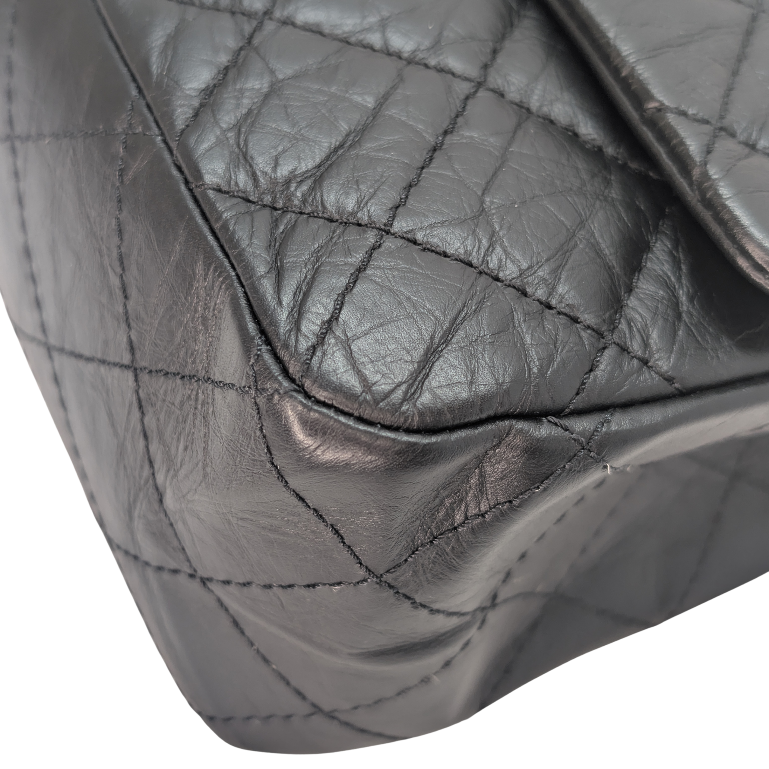 Chanel Chanel 2.55 Reissue 227 Flap Bag 22 Series Black