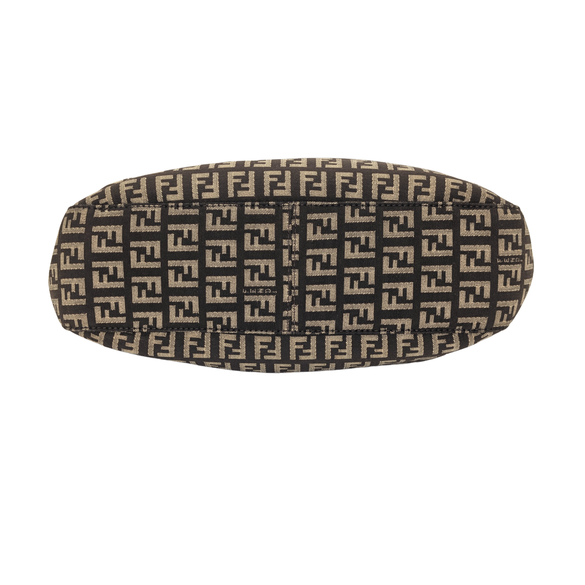 Fendi Zucchino Mamma Canvas Shoulder Bag