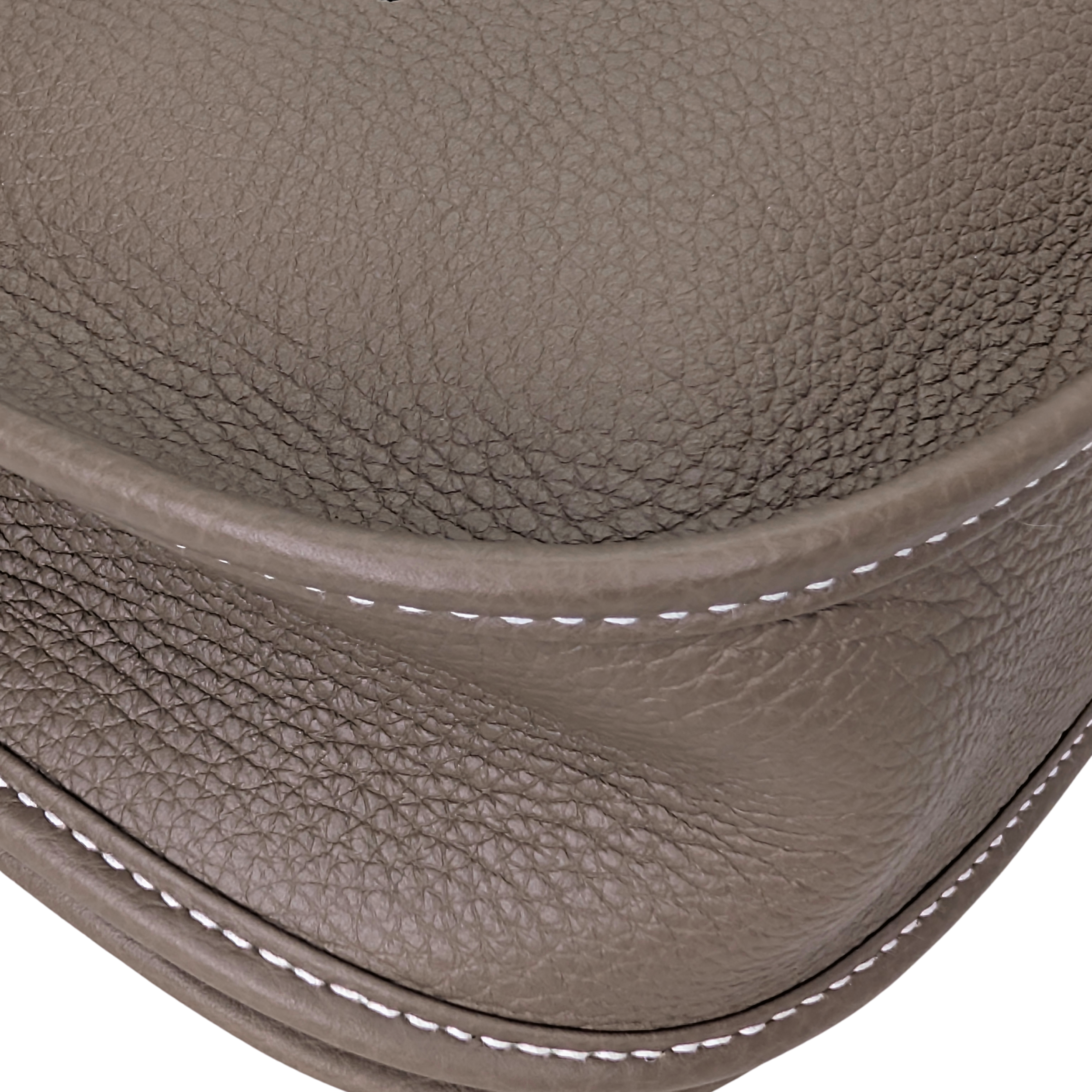 Hermes Evelyne III 29 Taurillon Clemence Etoupe Stamp U