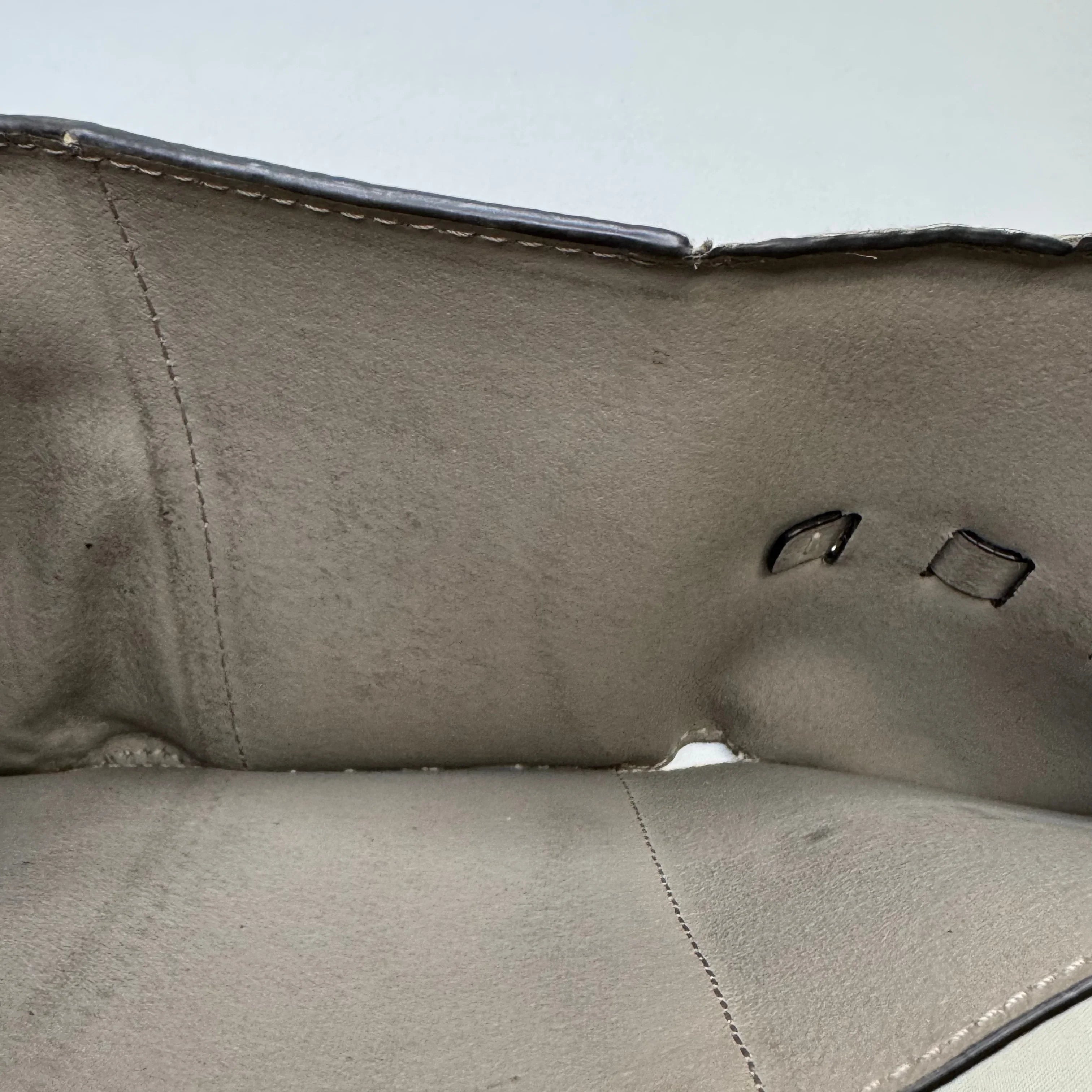 Chloe Calfskin Small Darryl Trifold Wallet Motty Grey