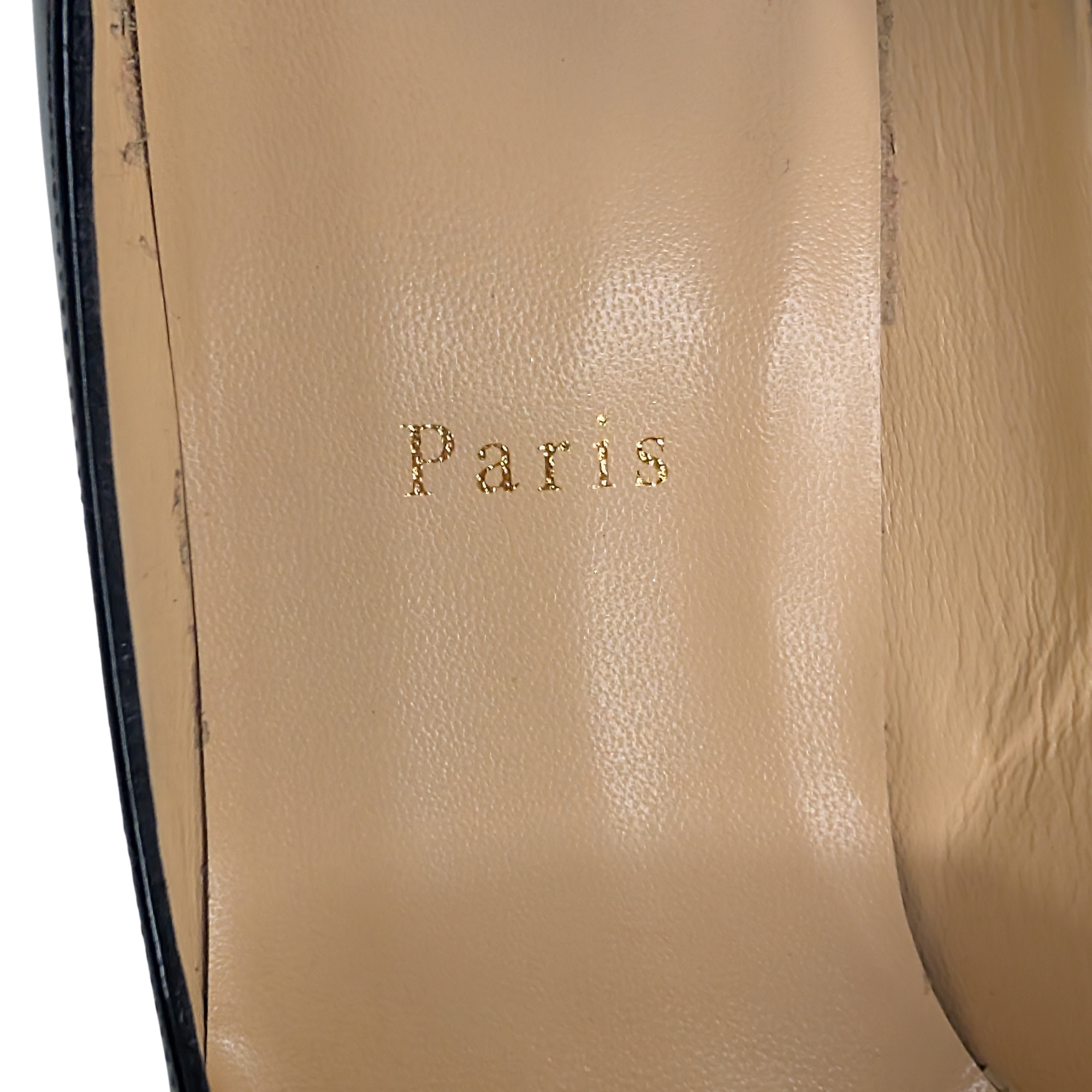 Christian Louboutin Kate 100 Heels Black 38½