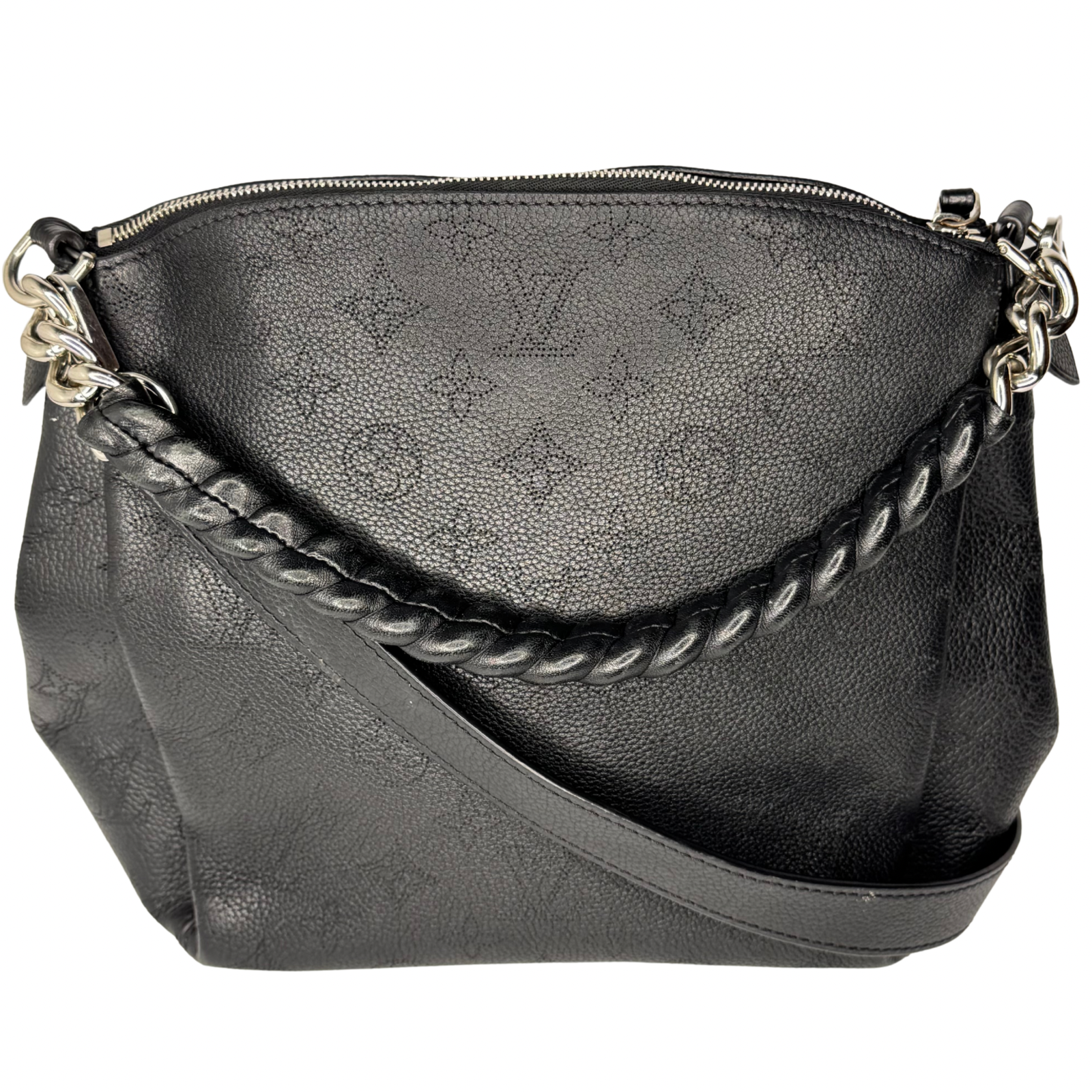 Louis Vuitton Mahina Babylone Chain BB – Black Bag
