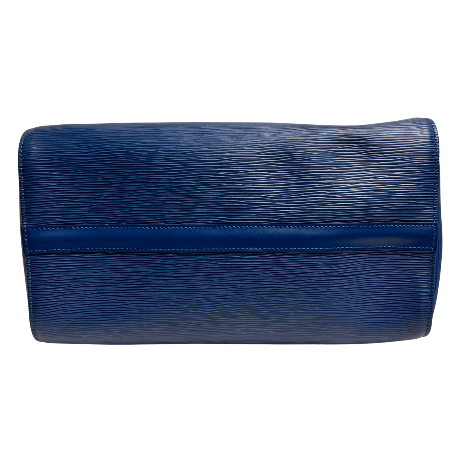 Louis Vuitton Epi Speedy 30 Blue Bag