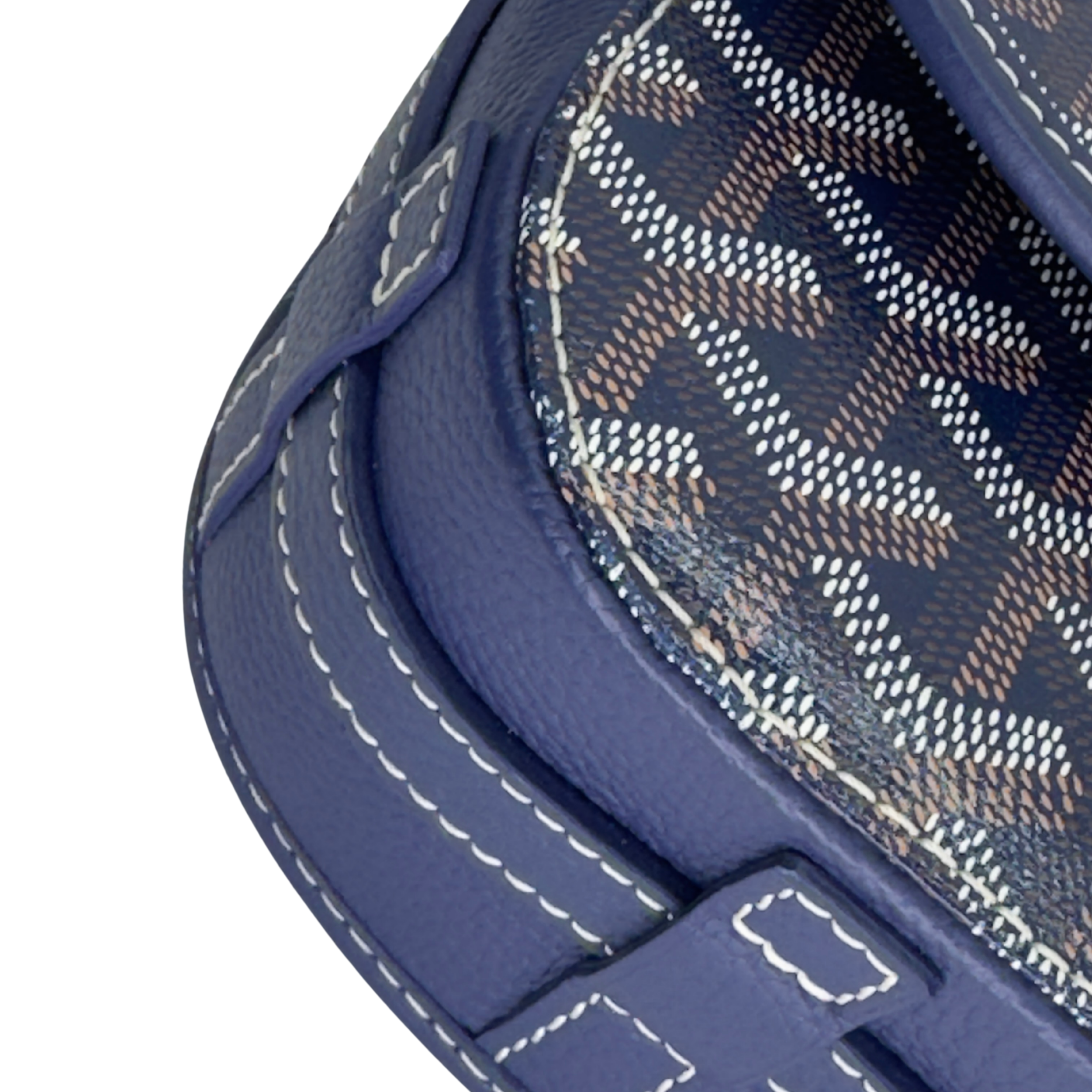 Goyard Belvedere II PM Crossbody Messenger Bag Navy