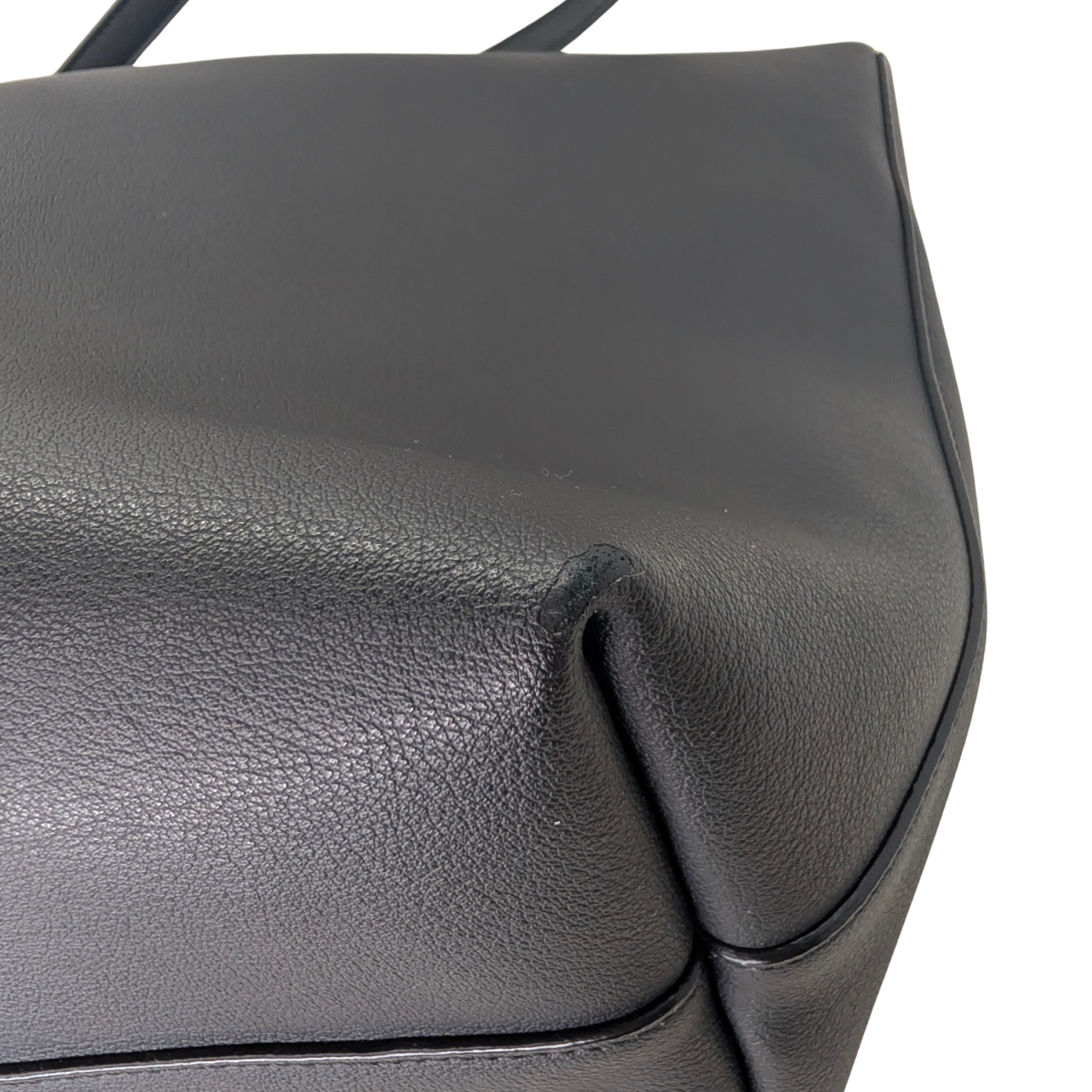 Saint Laurent Shopping Tote Leather Black