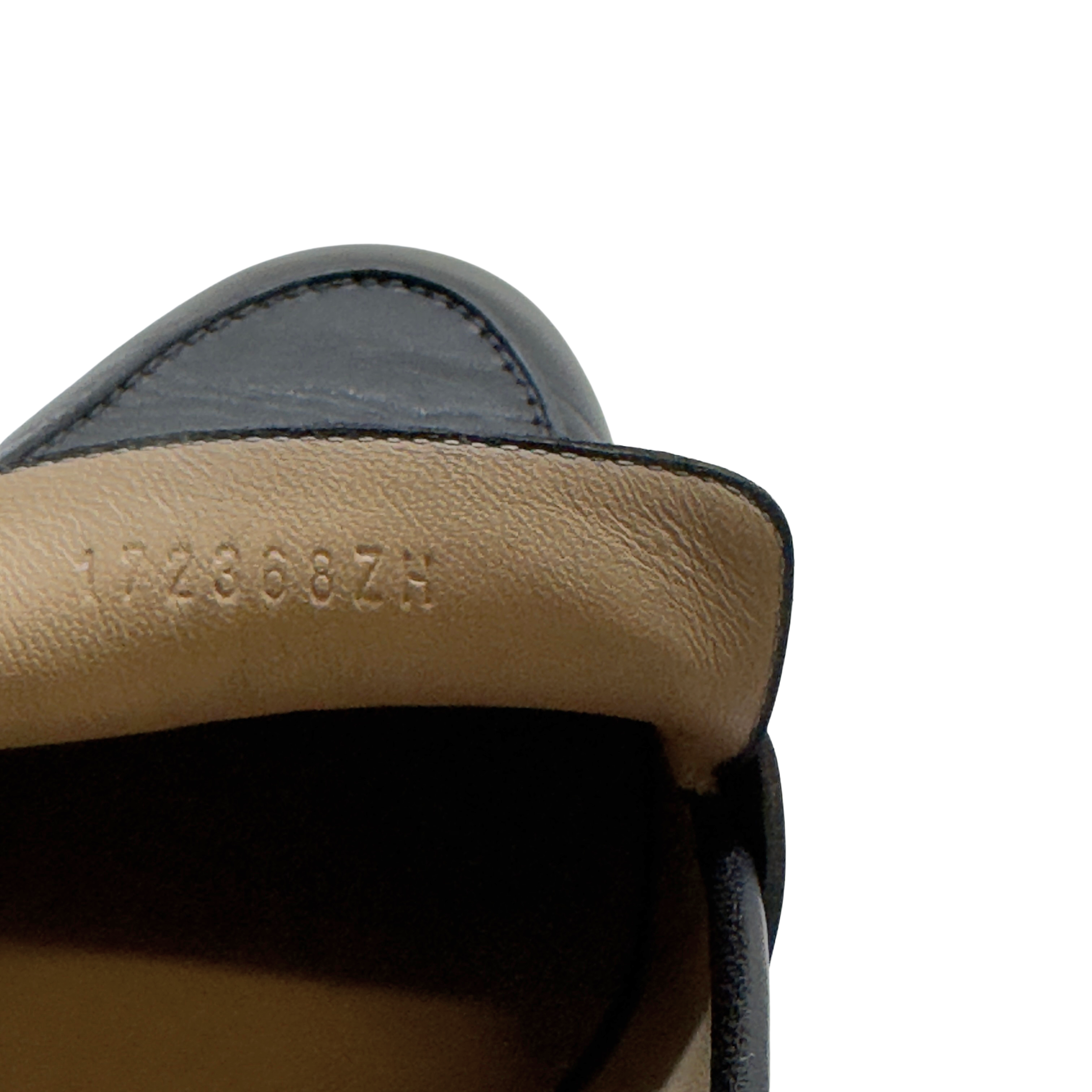 Hermès Paris Loafer Mens Black 46