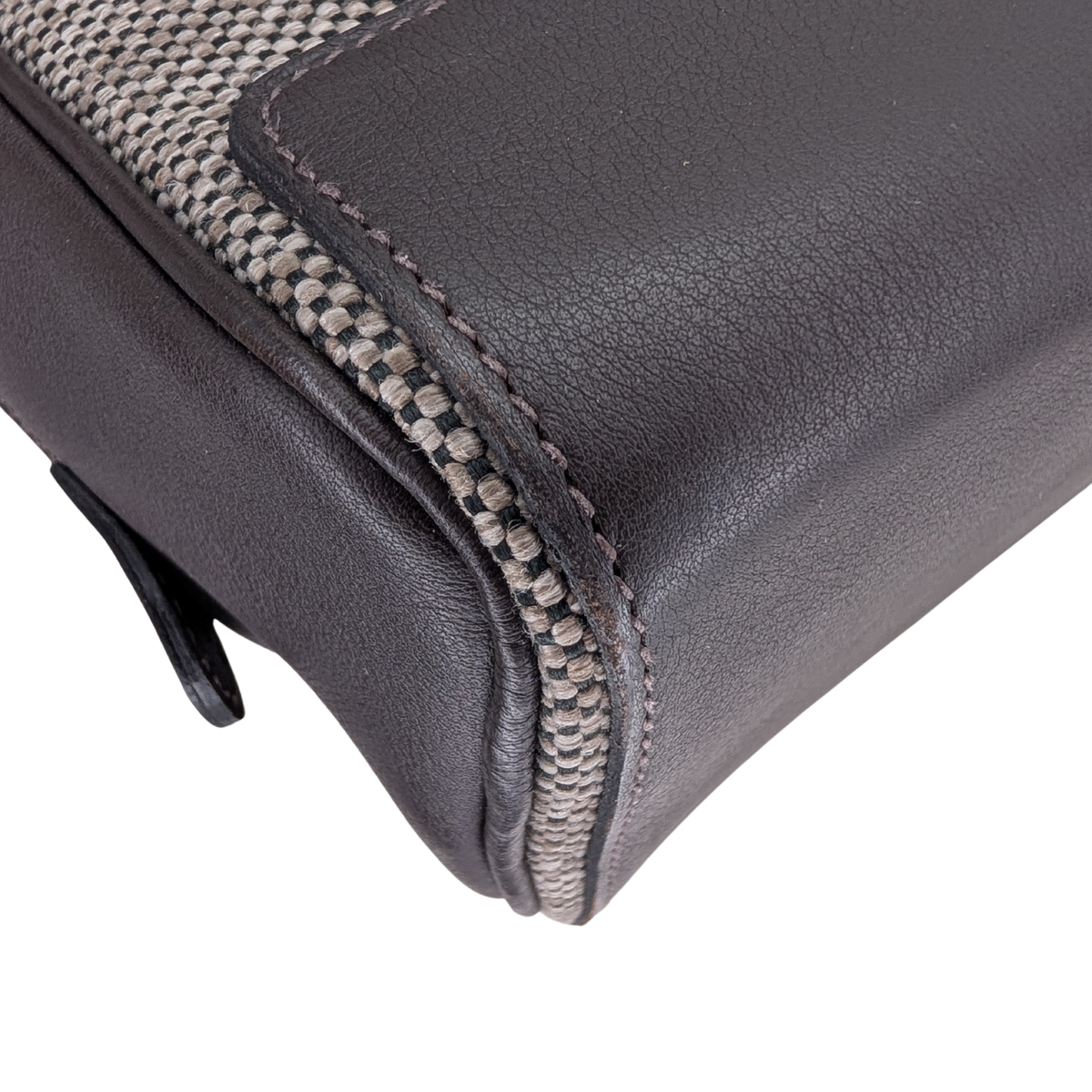 Hermes Caleche-Express Top Handle Bag Grey