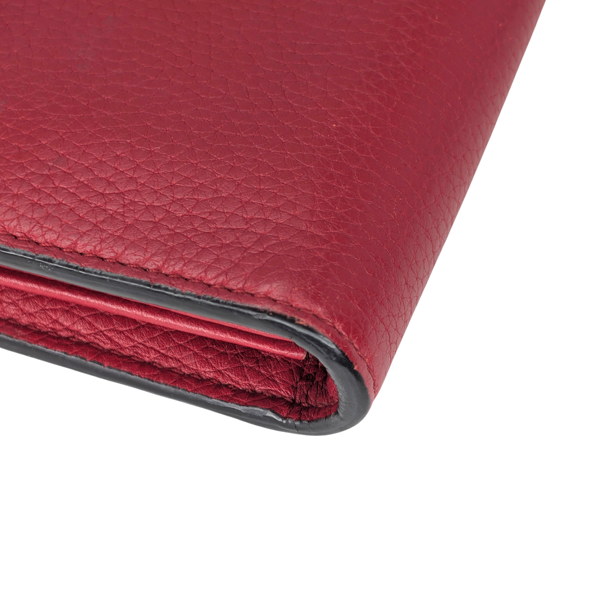 Gucci GG Marmont Wallet On Chain Red