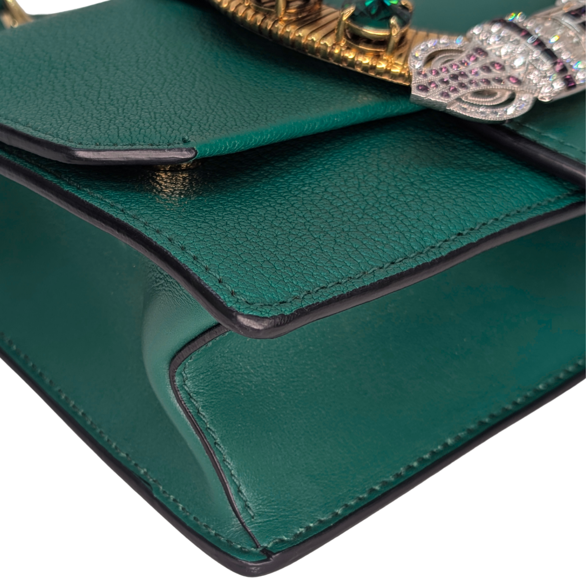 Miu Miu Madras Crystal Embellished Crossbody Bag