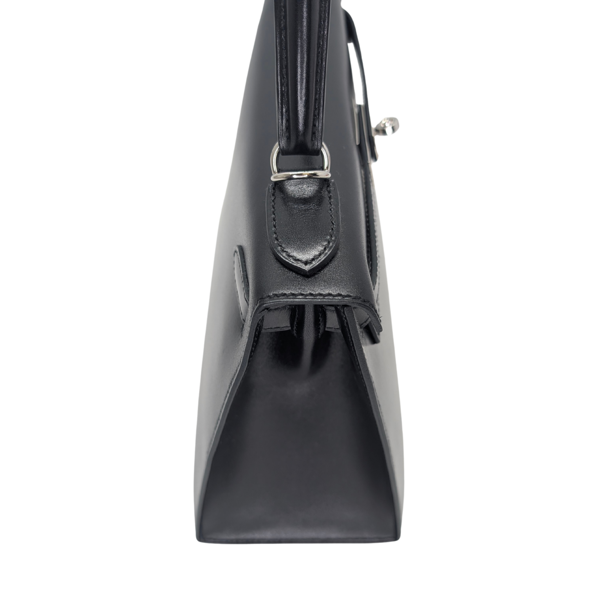 Hermès Kelly 28 SHW Box Leather W Stamp 2024 Black