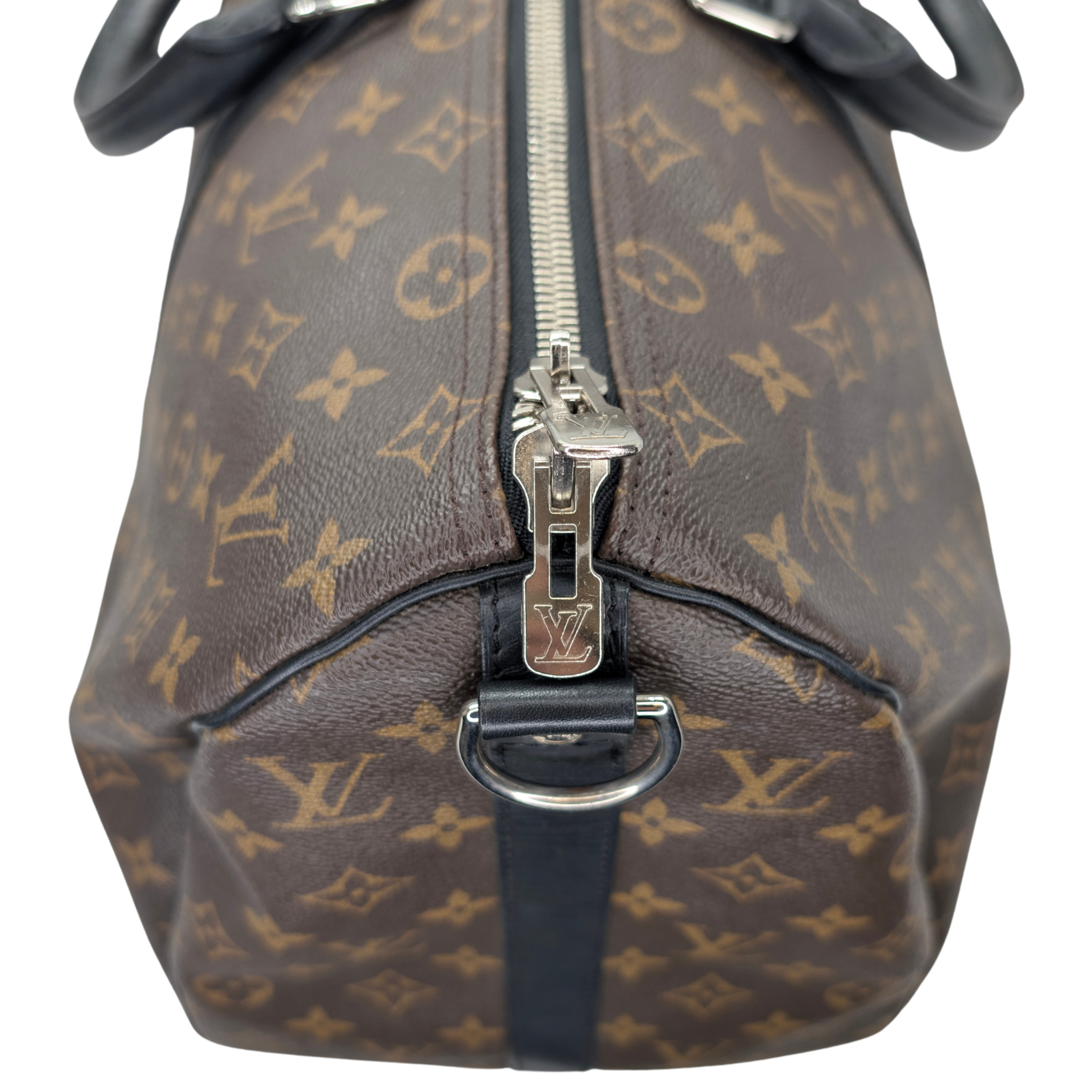 Louis Vuitton Keepall Bandoulière 45 Monogram Macassar Canvas